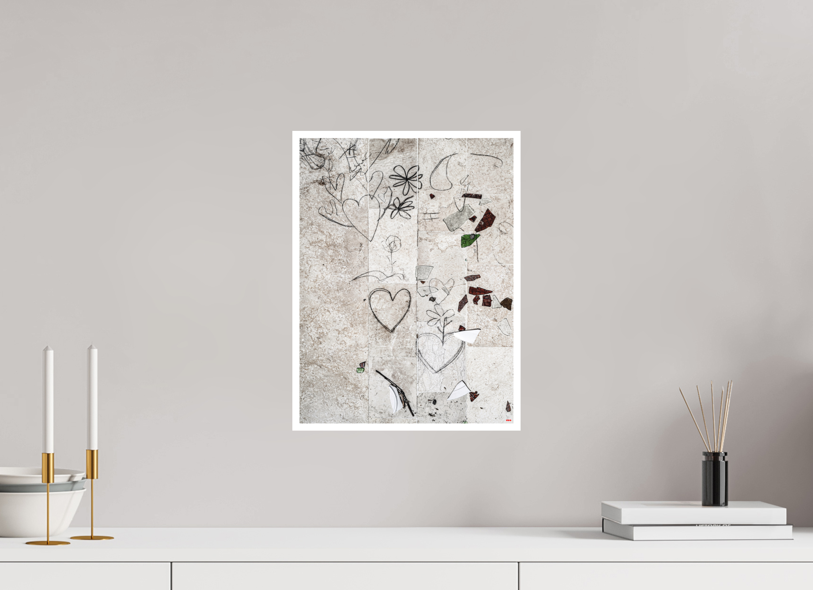 30 x 40 cm, Fine Art Print Hahnemühle William Turner RED³ PH Chandelier III