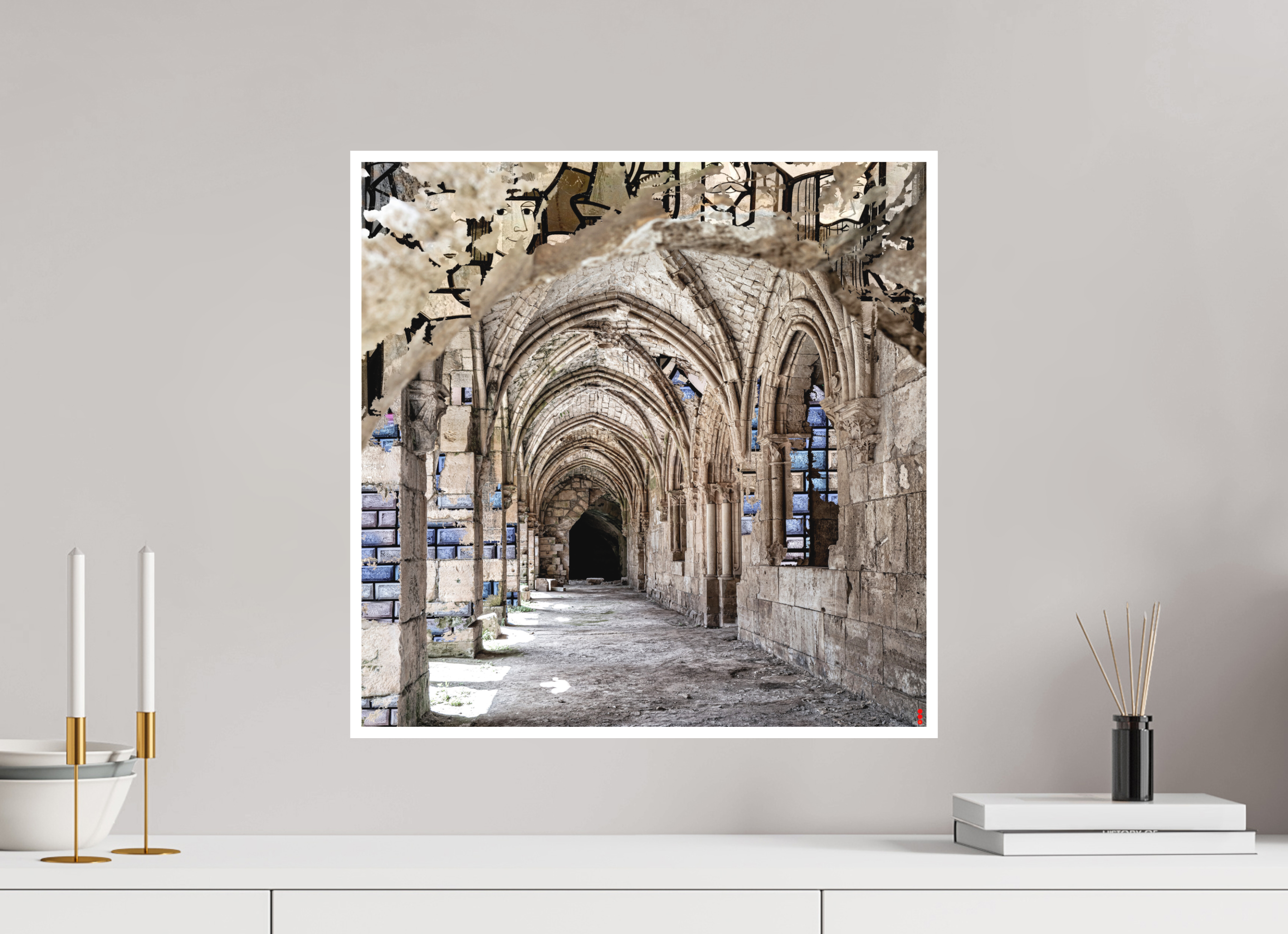 50 x 50 cm, Fine Art Print Hahnemühle William Turner RED³ SCSI Mehdiya II