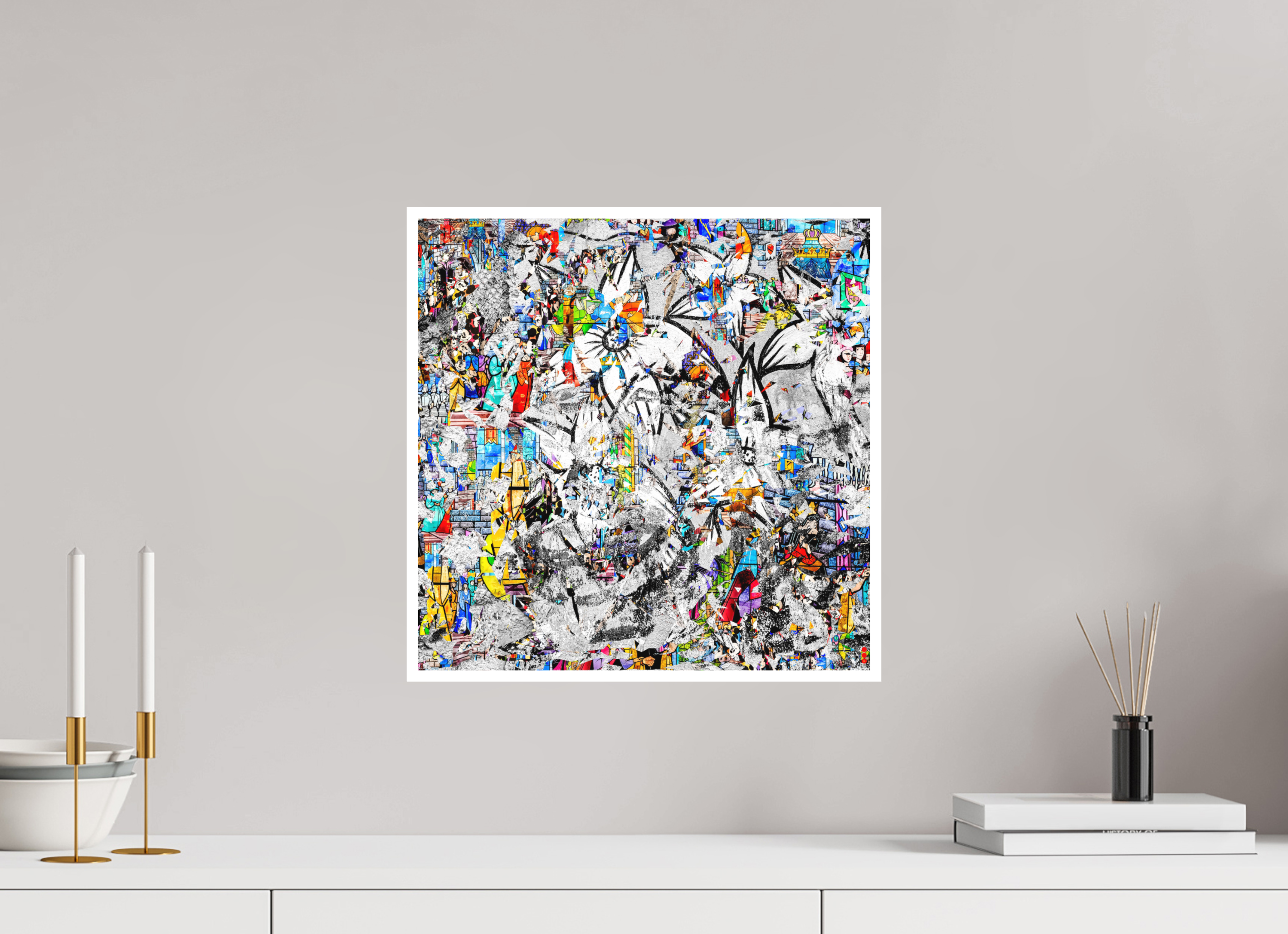 40 x 40 cm, Fine Art Print Hahnemühle William Turner RED³ SCSI Miraaj II