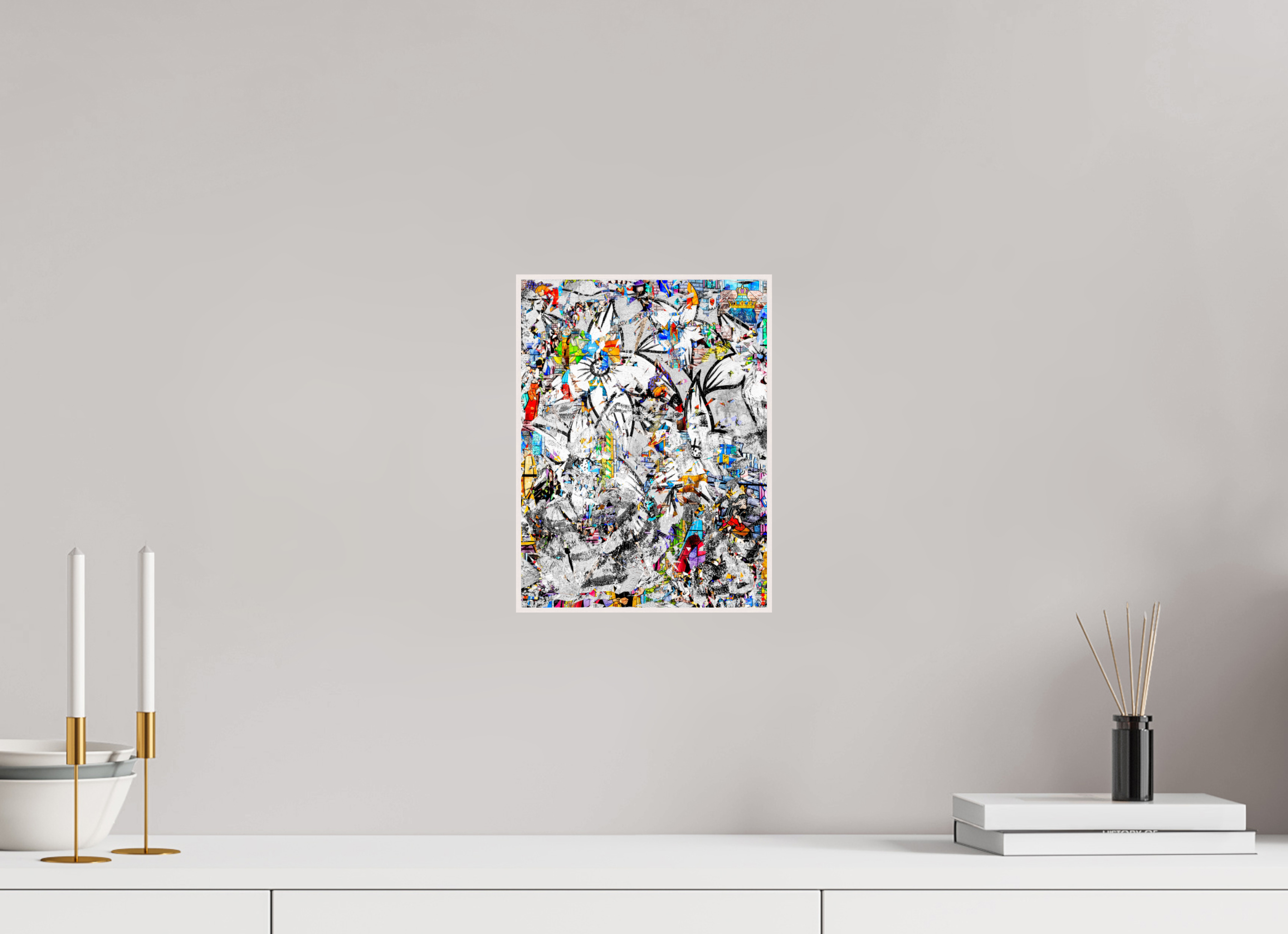 21 x 28 cm, Foto in ArtBox aus Massivholz Ahorn weiß RED³ SCSI Miraaj III