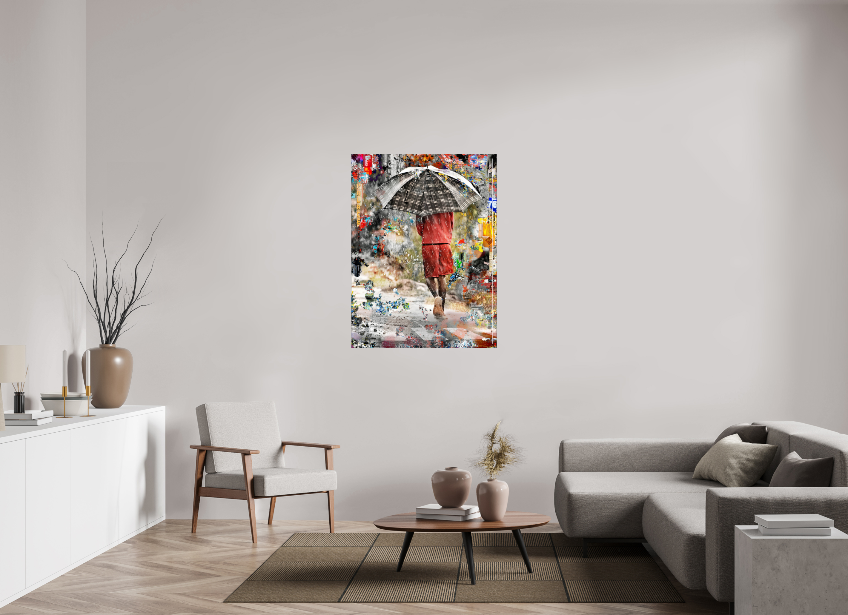 90 x 120 cm, Slimline Einfassung schwarz unter 2mm Acrylglas FA HP Wash III