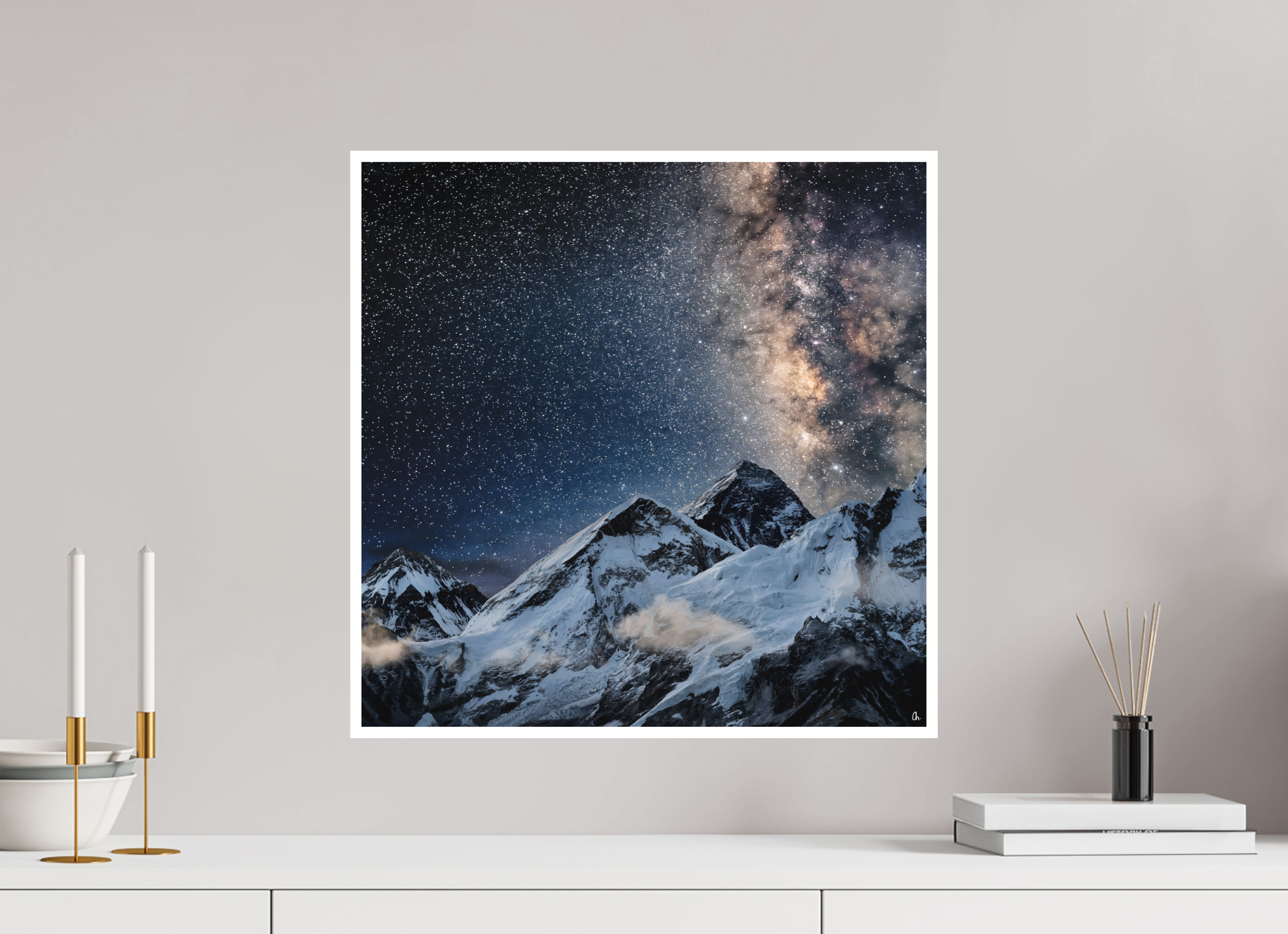 50 x 50 cm, Fine Art Print Hahnemühle William Turner RED³ Sangmo II