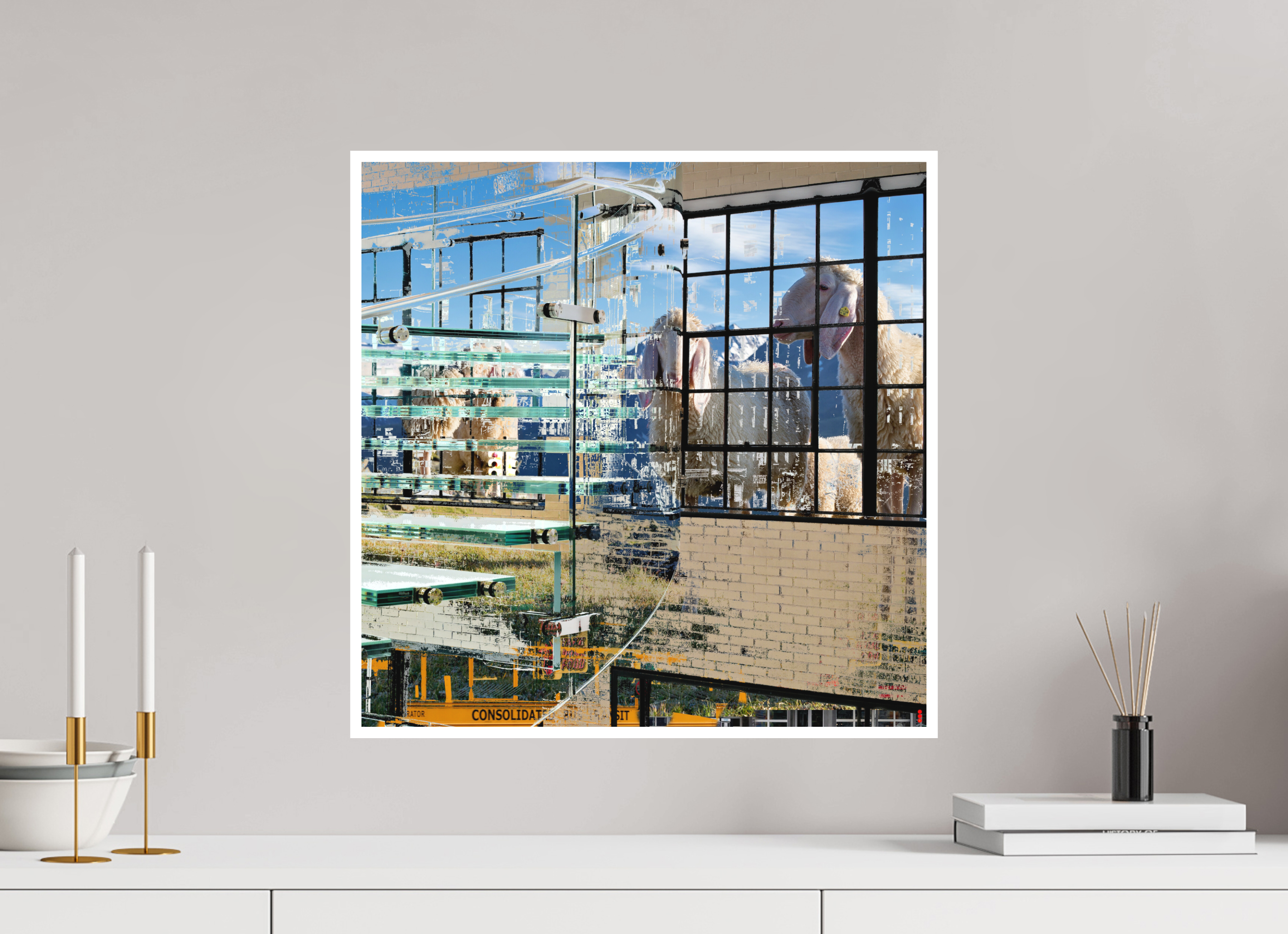 50 x 50 cm, Fine Art Print Hahnemühle William Turner RED³ HP Malia II