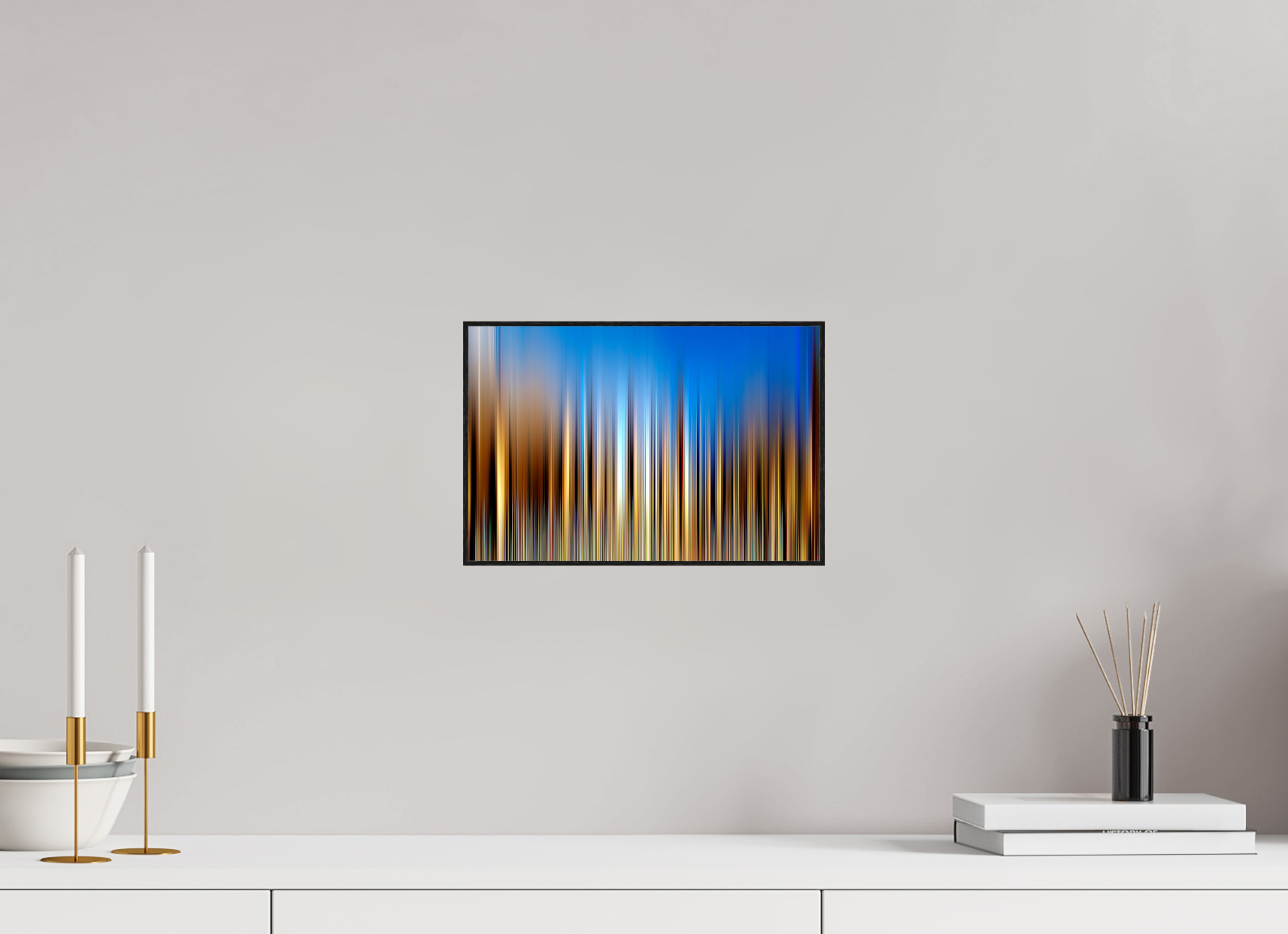 30 x 20 cm, Foto in ArtBox aus Massivholz Eiche schwarz RED³ PH Ayondele I