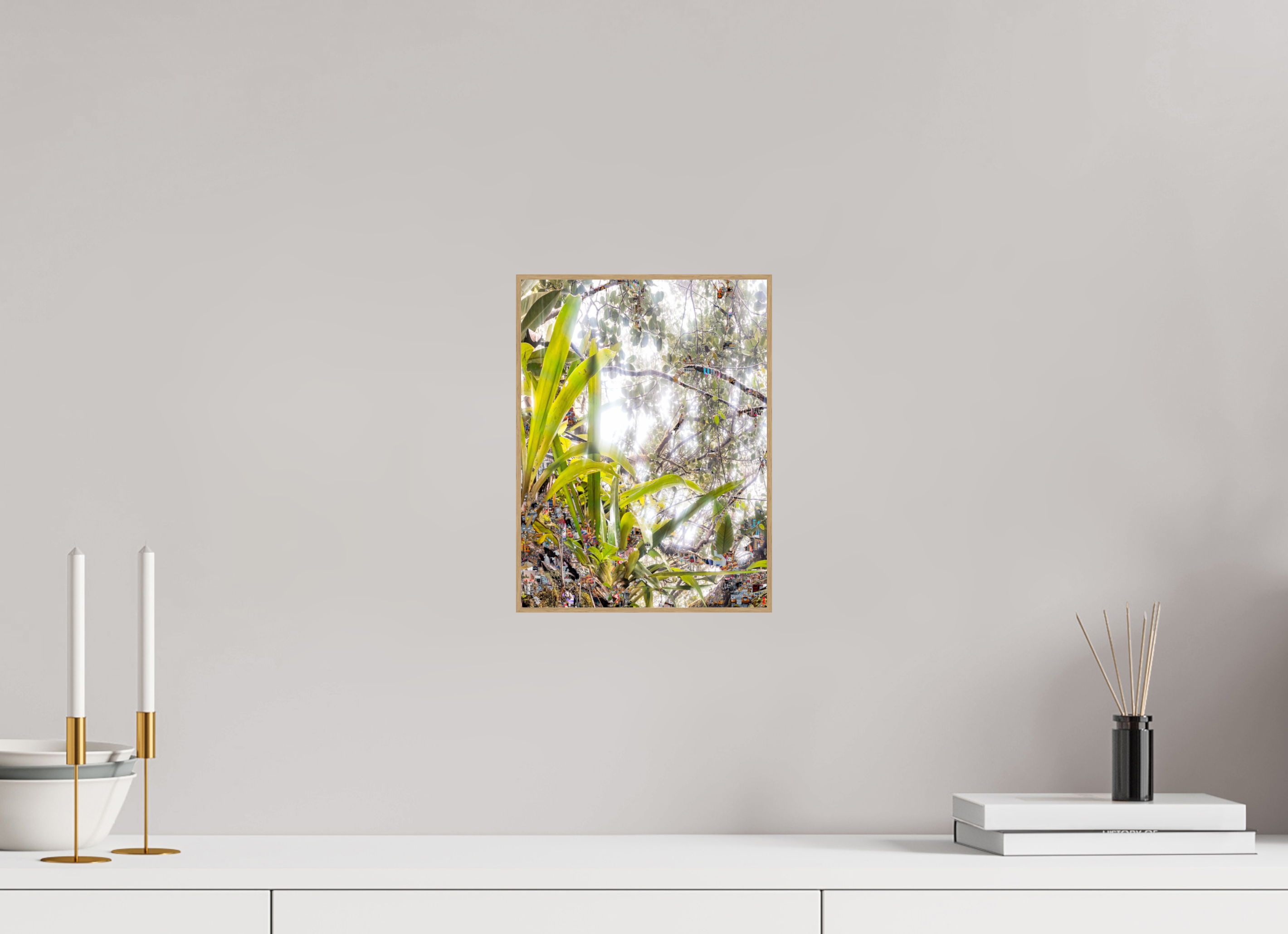 21 x 28 cm, Foto in ArtBox aus Massivholz Eiche natur RED³ HP Amara III