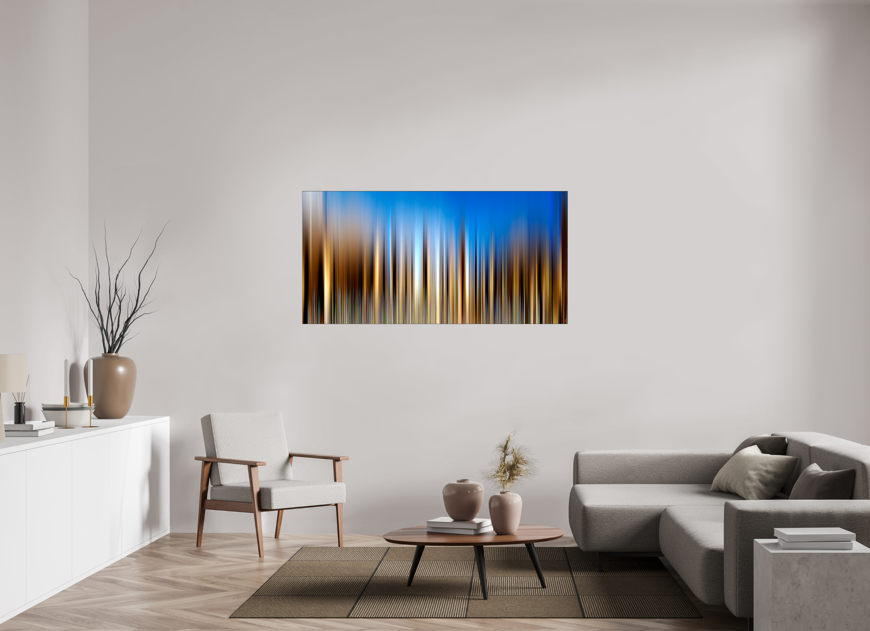 160 x 80 cm, Slimline Einfassung schwarz unter 2mm Acrylglas FA PH Ayondele V