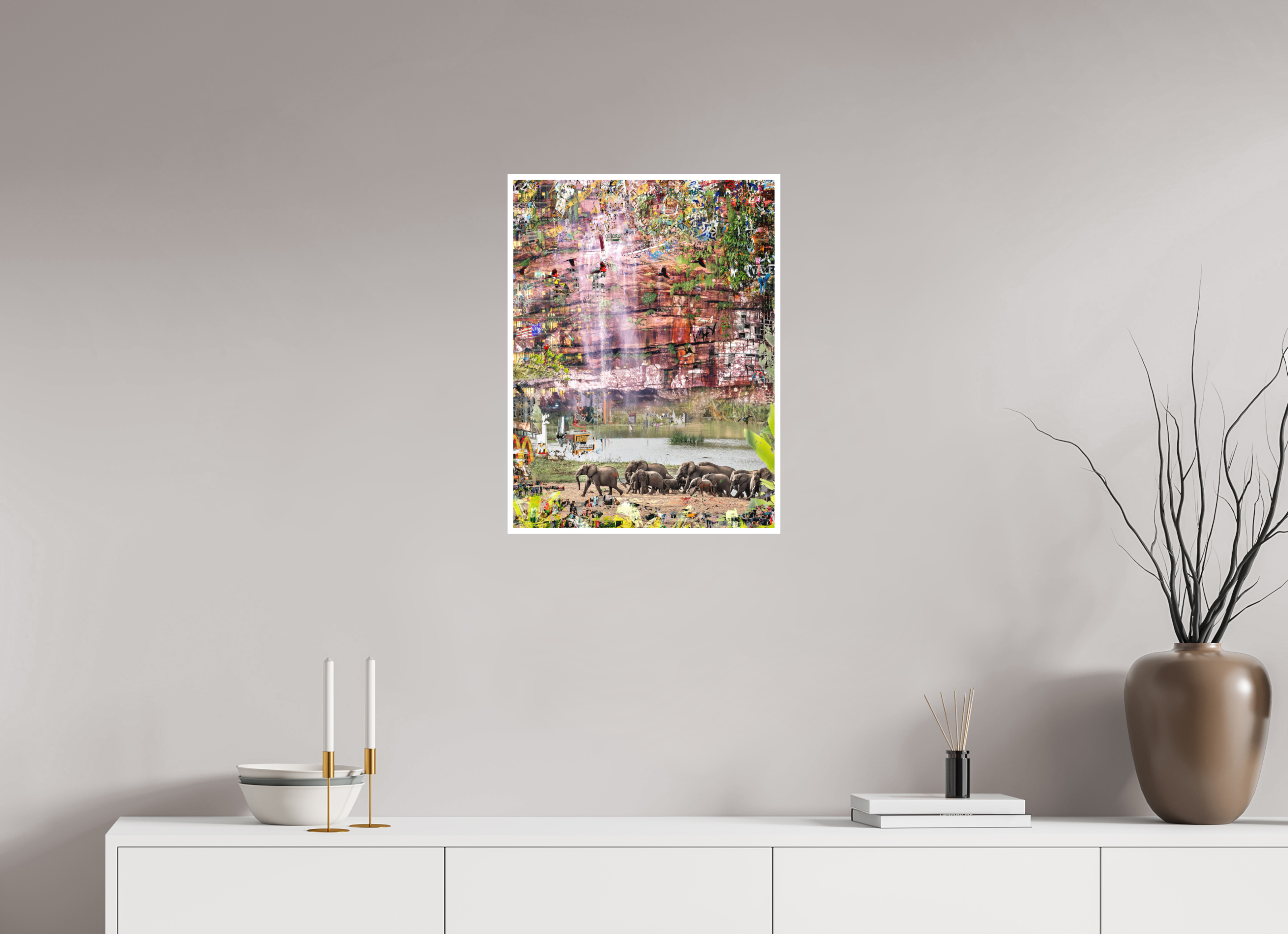 45 x 60 cm, Fine Art Print Hahnemühle William Turner RED³ WC Valdeci III