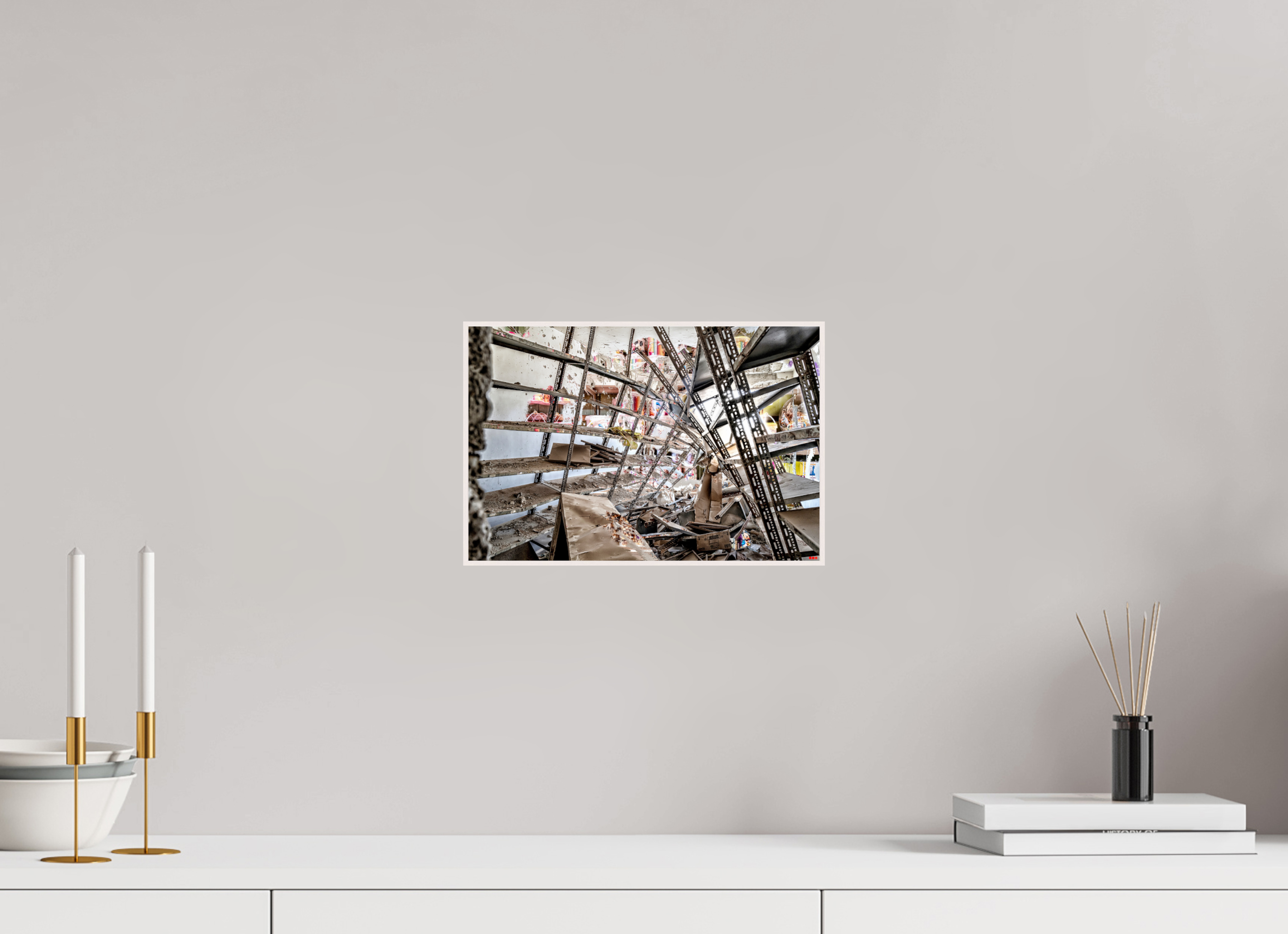 30 x 20 cm, Foto in ArtBox aus Massivholz Ahorn weiß RED³ SCSI Mahira I