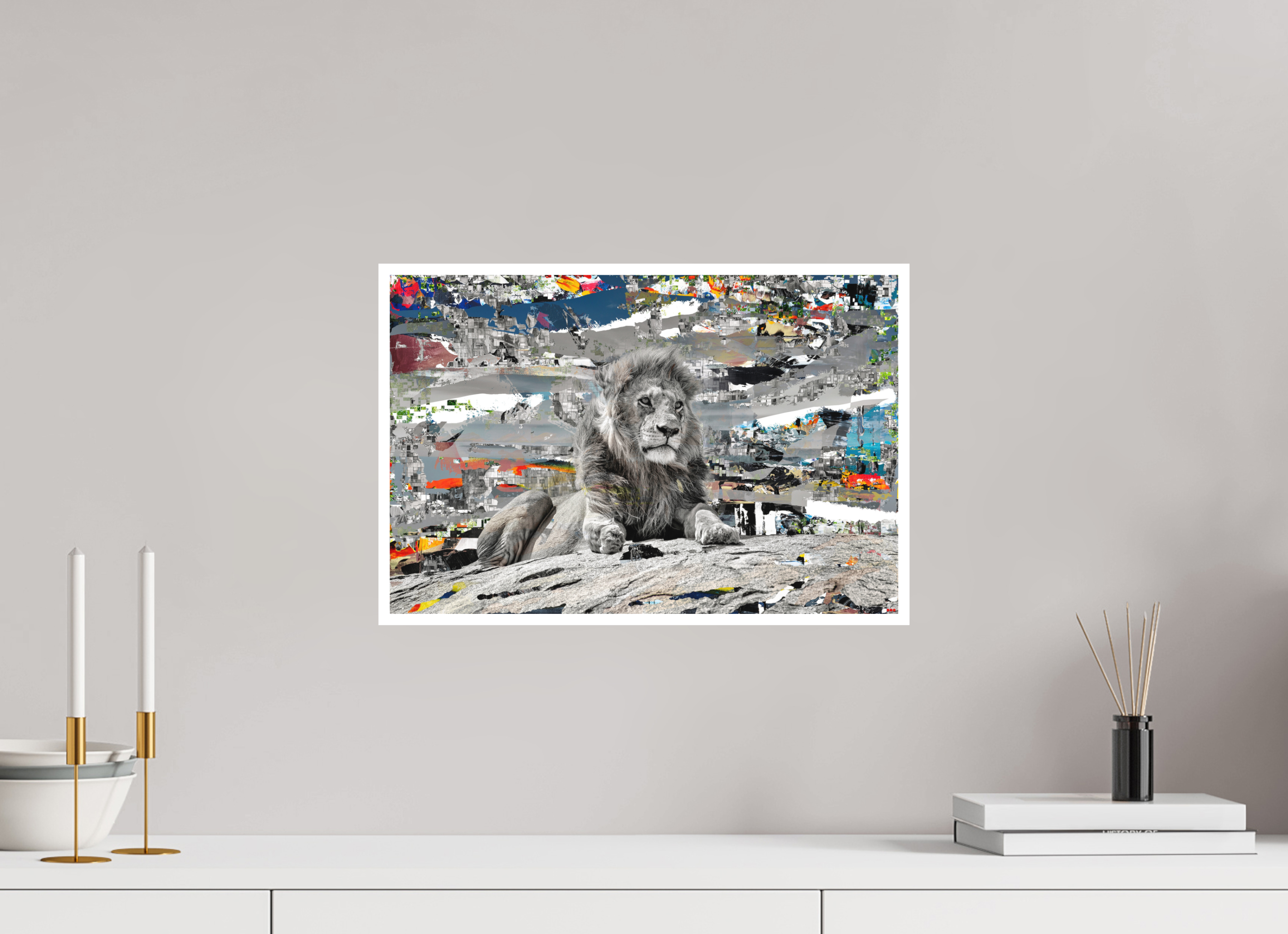 45 x 30 cm, Fine Art Print Hahnemühle William Turner RED³ WC Jabari I