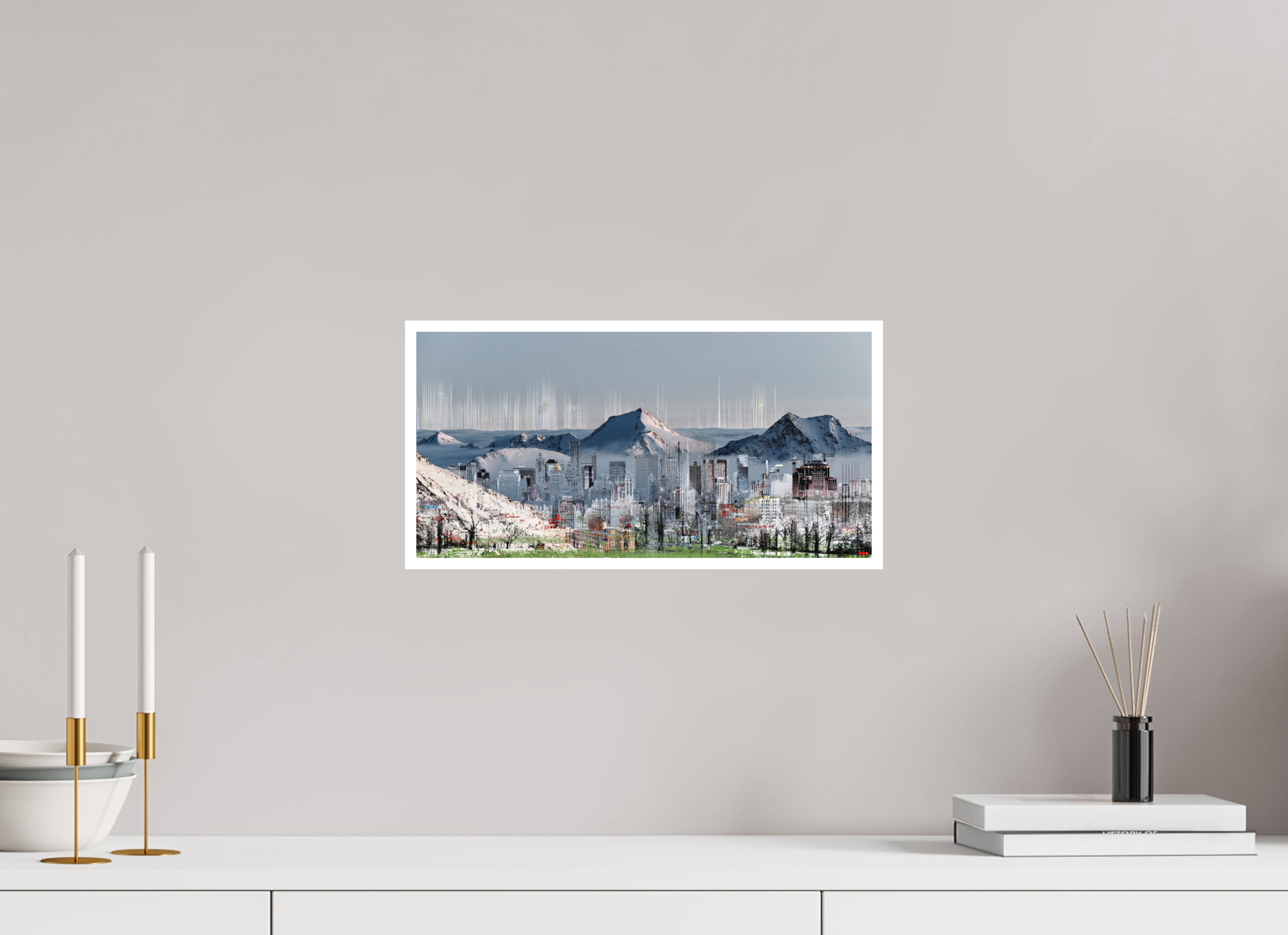 40,3 x 20 cm, Fine Art Print Hahnemühle William Turner RED³ HP Mafuane V