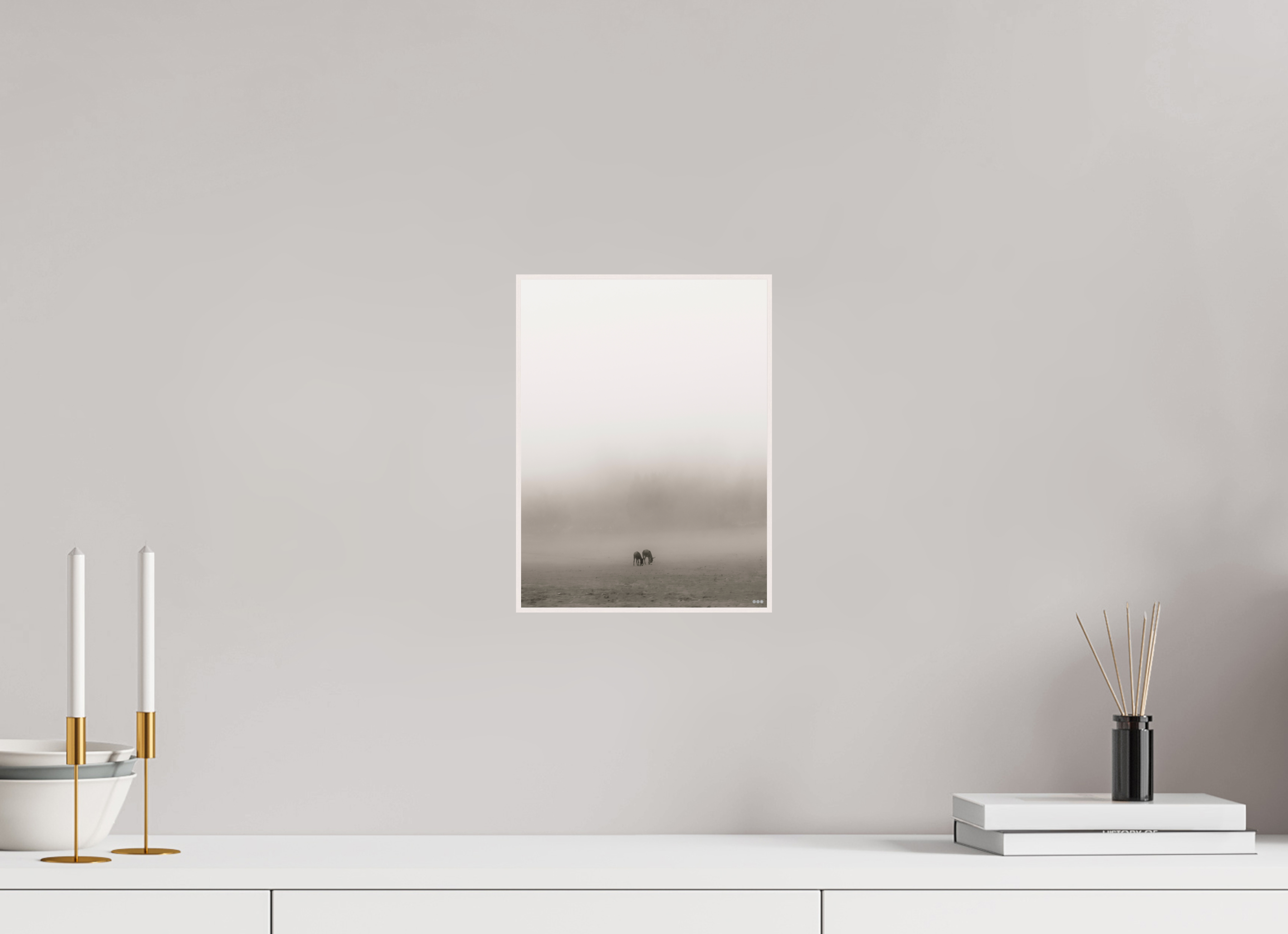 21 x 28 cm, Foto in ArtBox aus Massivholz Ahorn weiß RED³ PH Mamello III