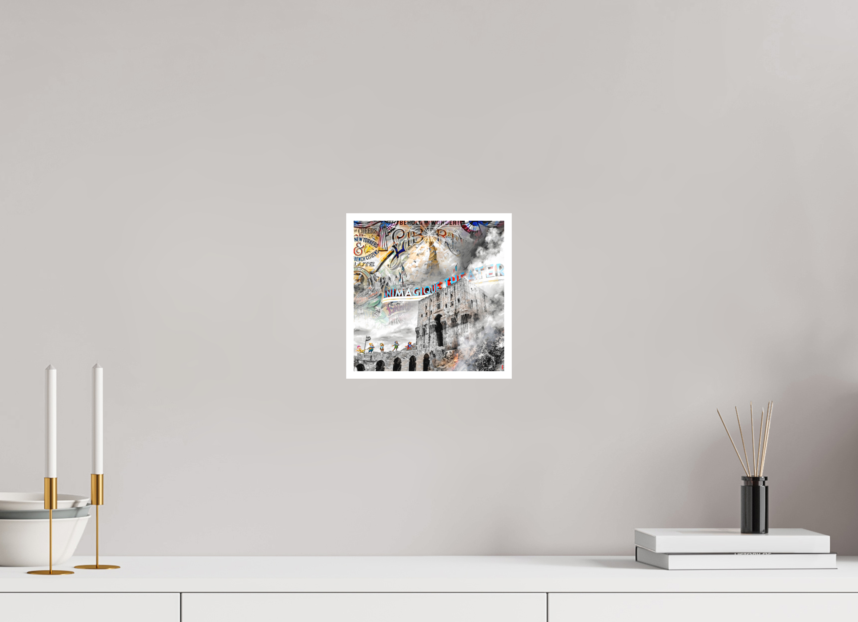 20 x 20 cm, Fine Art Print Hahnemühle William Turner RED³ SCSI Mumtaz II