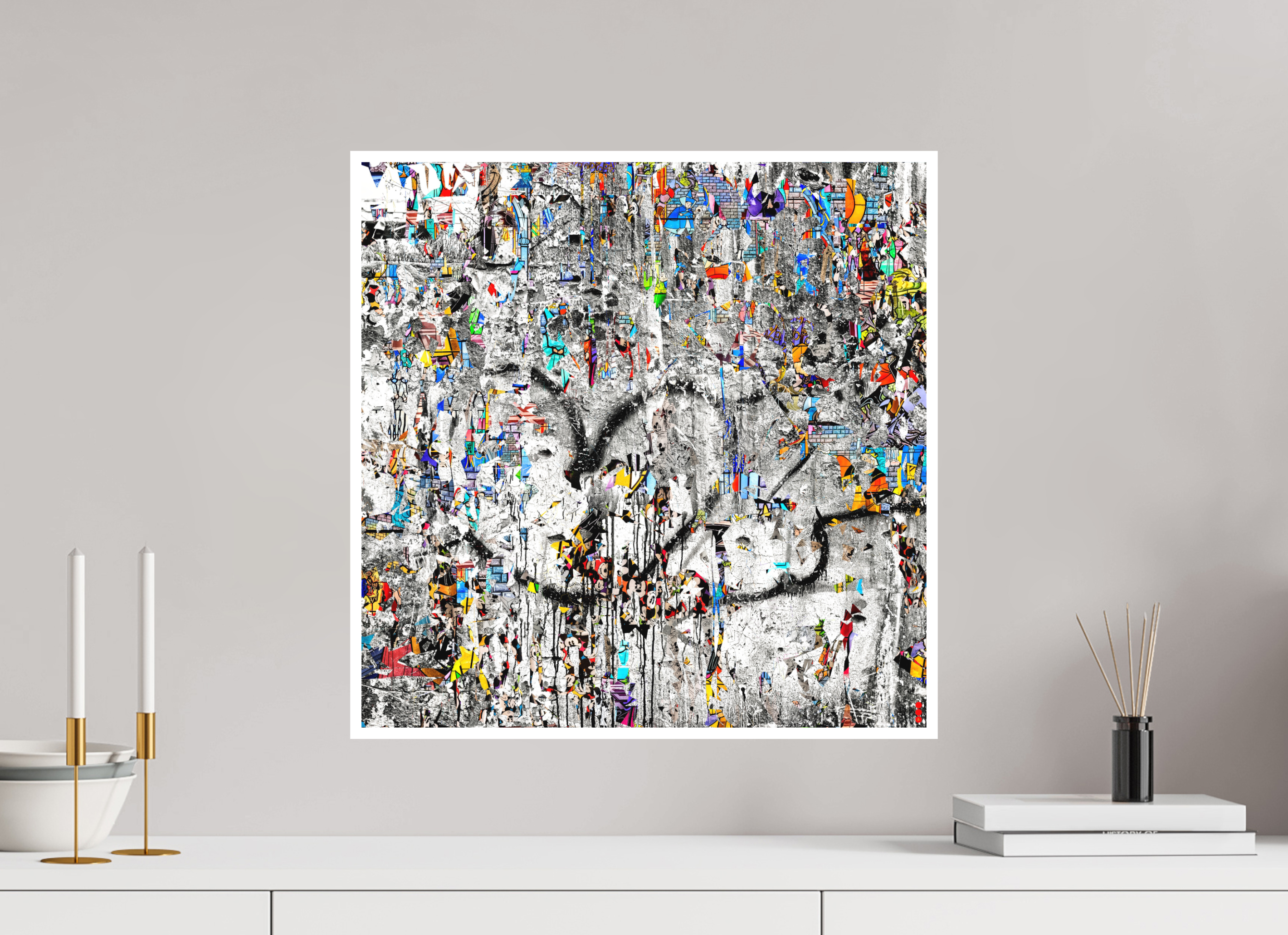 50 x 50 cm, Fine Art Print Hahnemühle William Turner RED³ SCSI Mu&