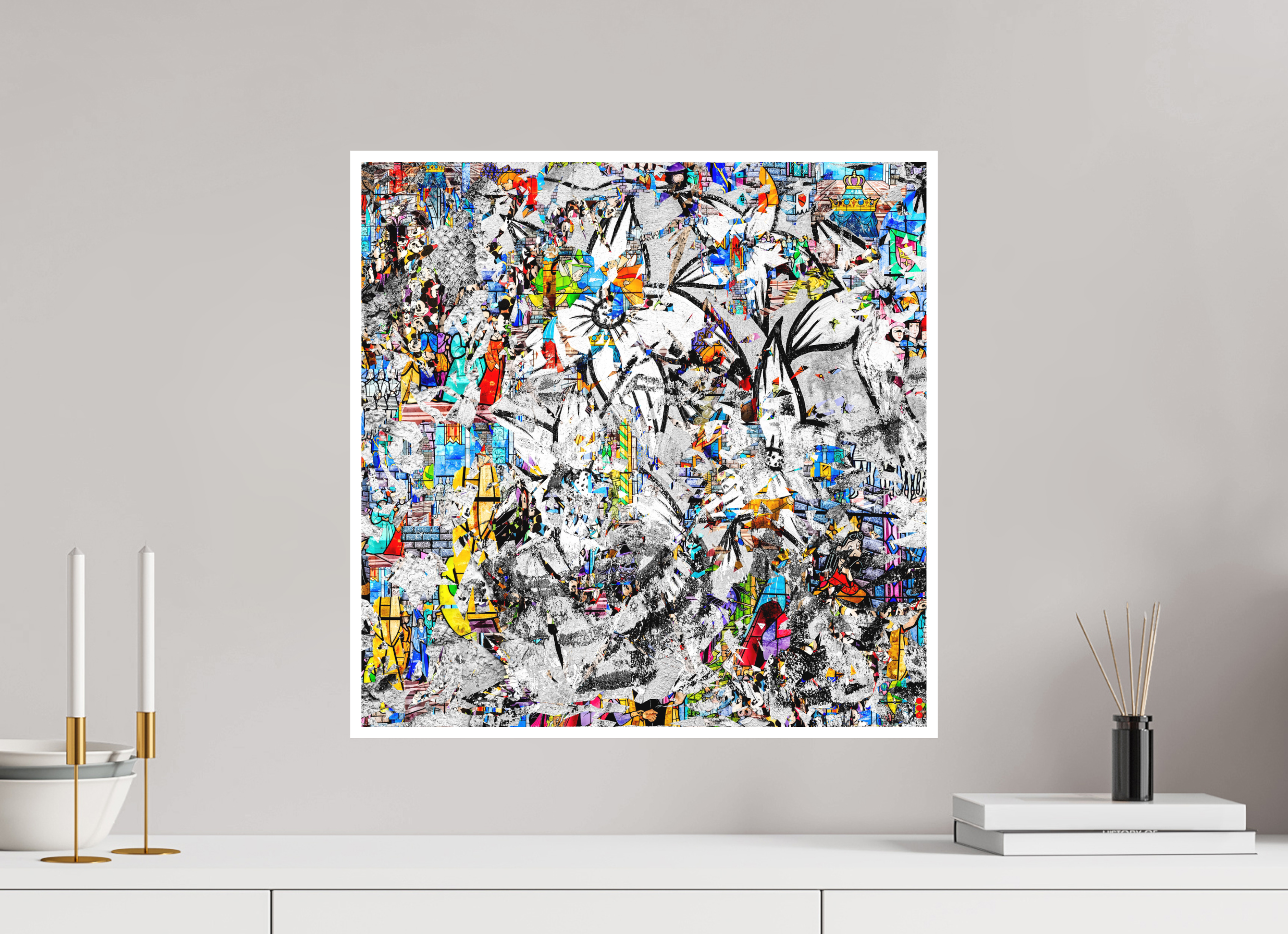 50 x 50 cm, Fine Art Print Hahnemühle William Turner RED³ SCSI Miraaj II