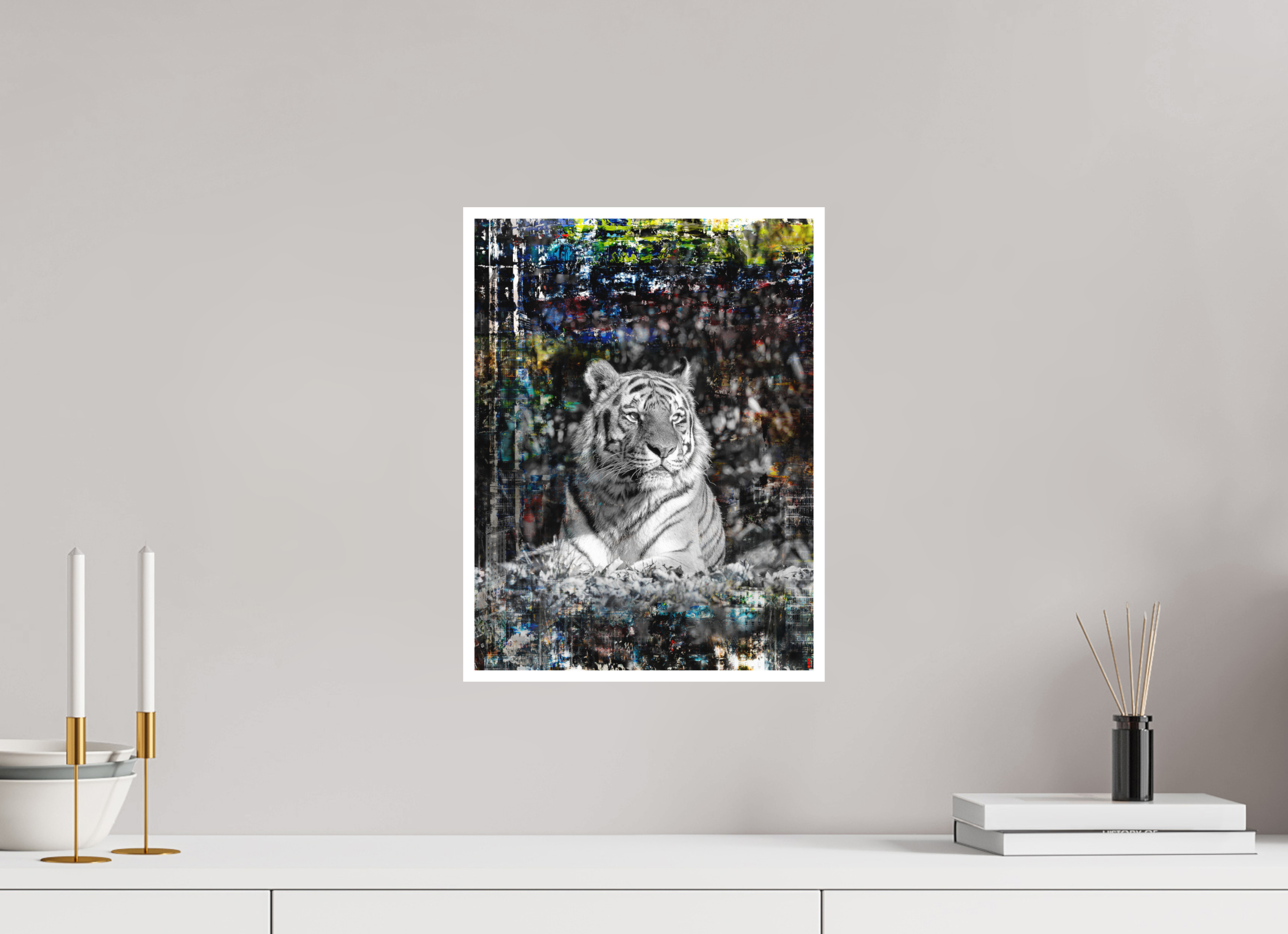 30 x 40 cm, Fine Art Print Hahnemühle William Turner RED³ WC Lubaya III