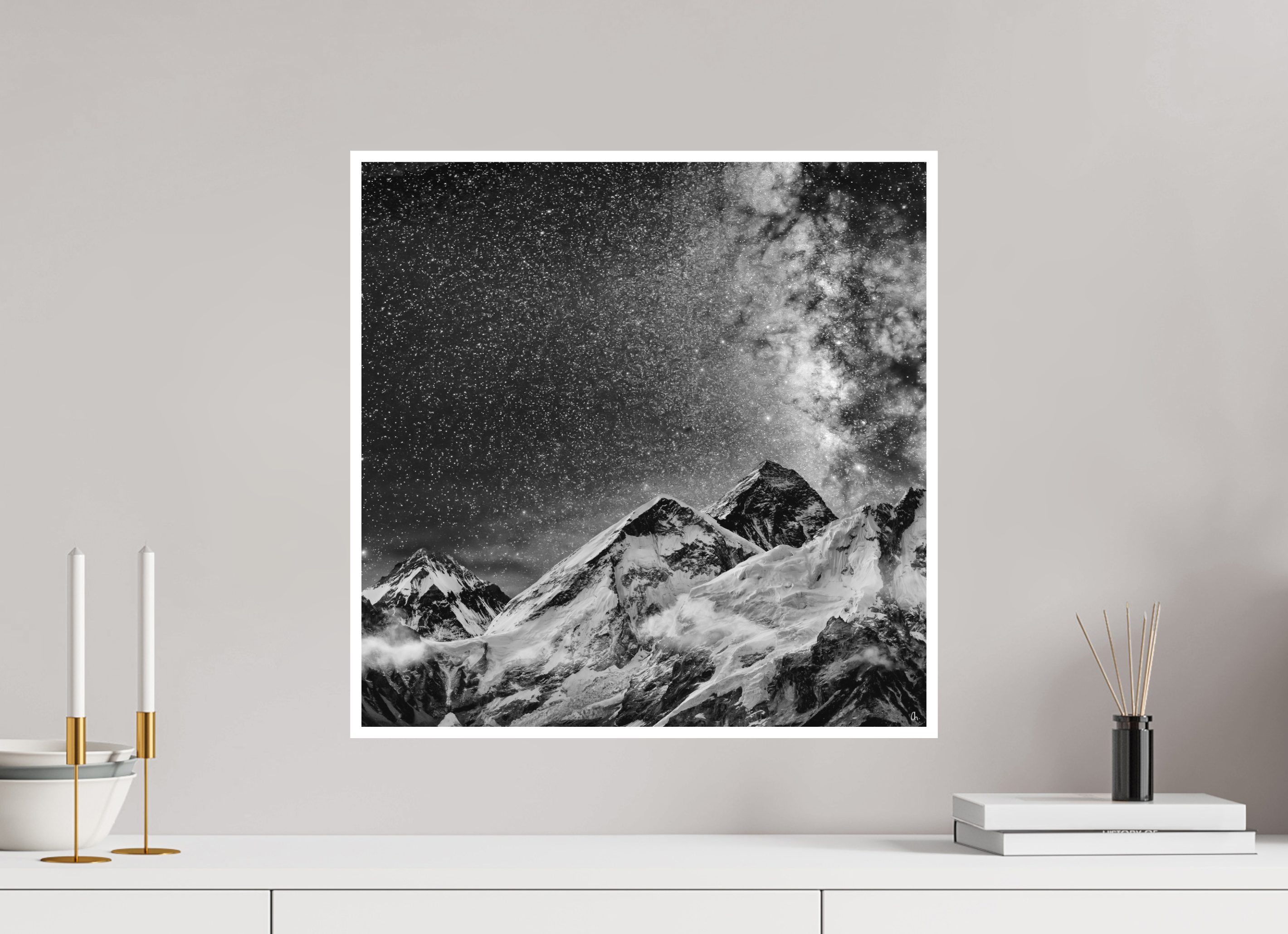 50 x 50 cm, Fine Art Print Hahnemühle William Turner RED³ Sopan II