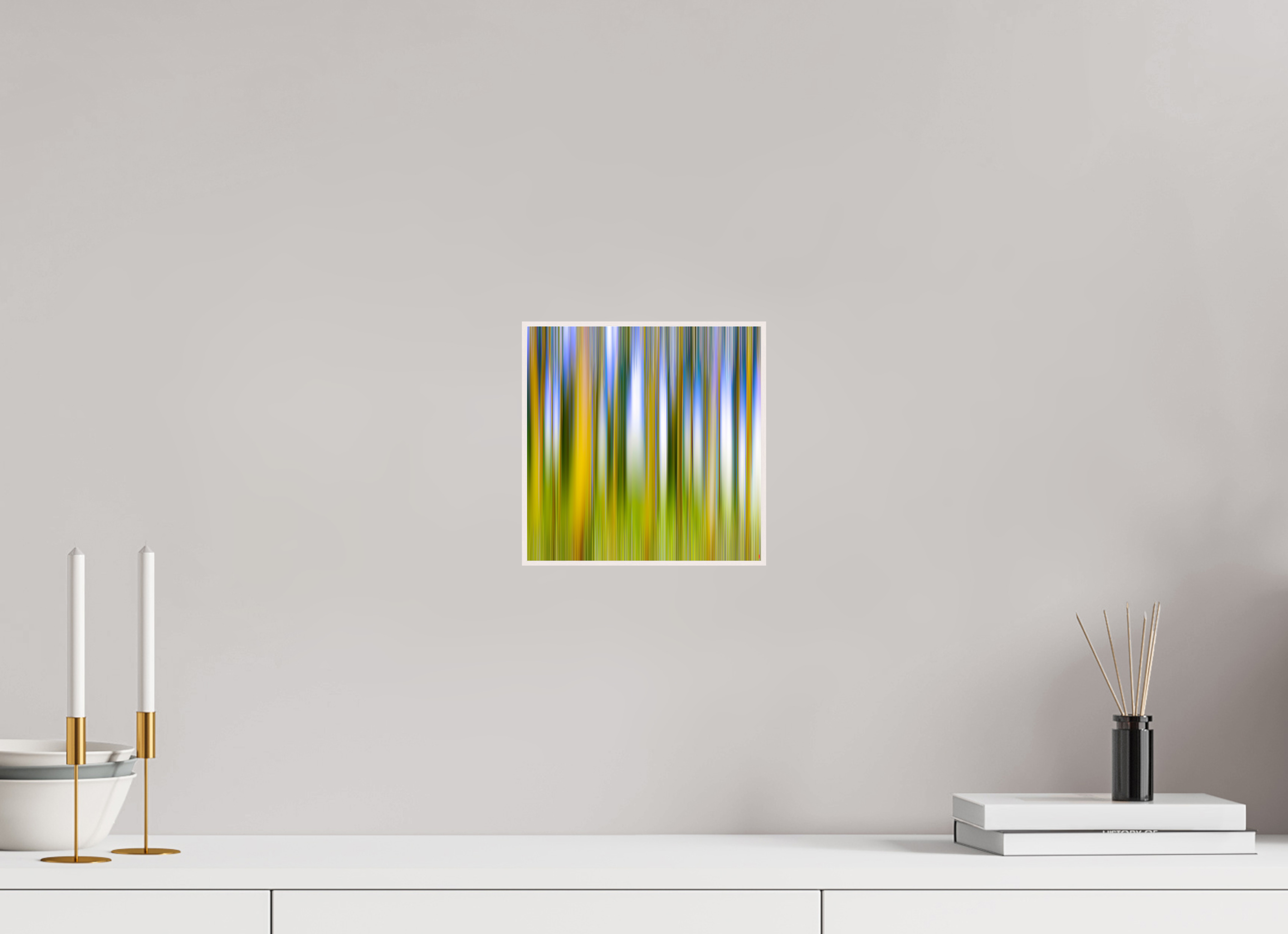 20 x 20 cm, Foto in ArtBox aus Massivholz Ahorn weiß RED³ PH Ayashe II