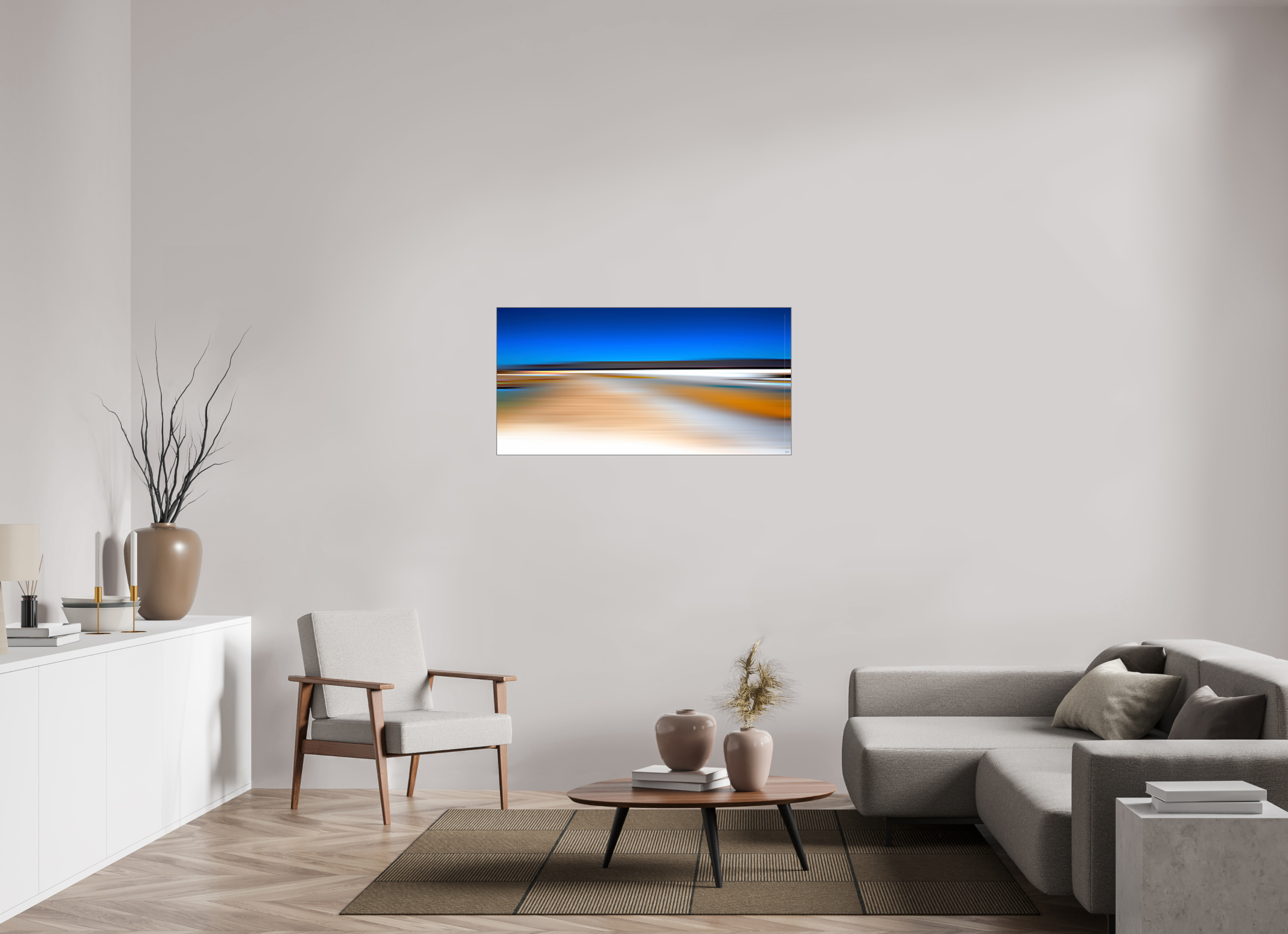 120 x 60 cm, Slimline Einfassung schwarz unter 2mm Acrylglas FA PH Antankara V