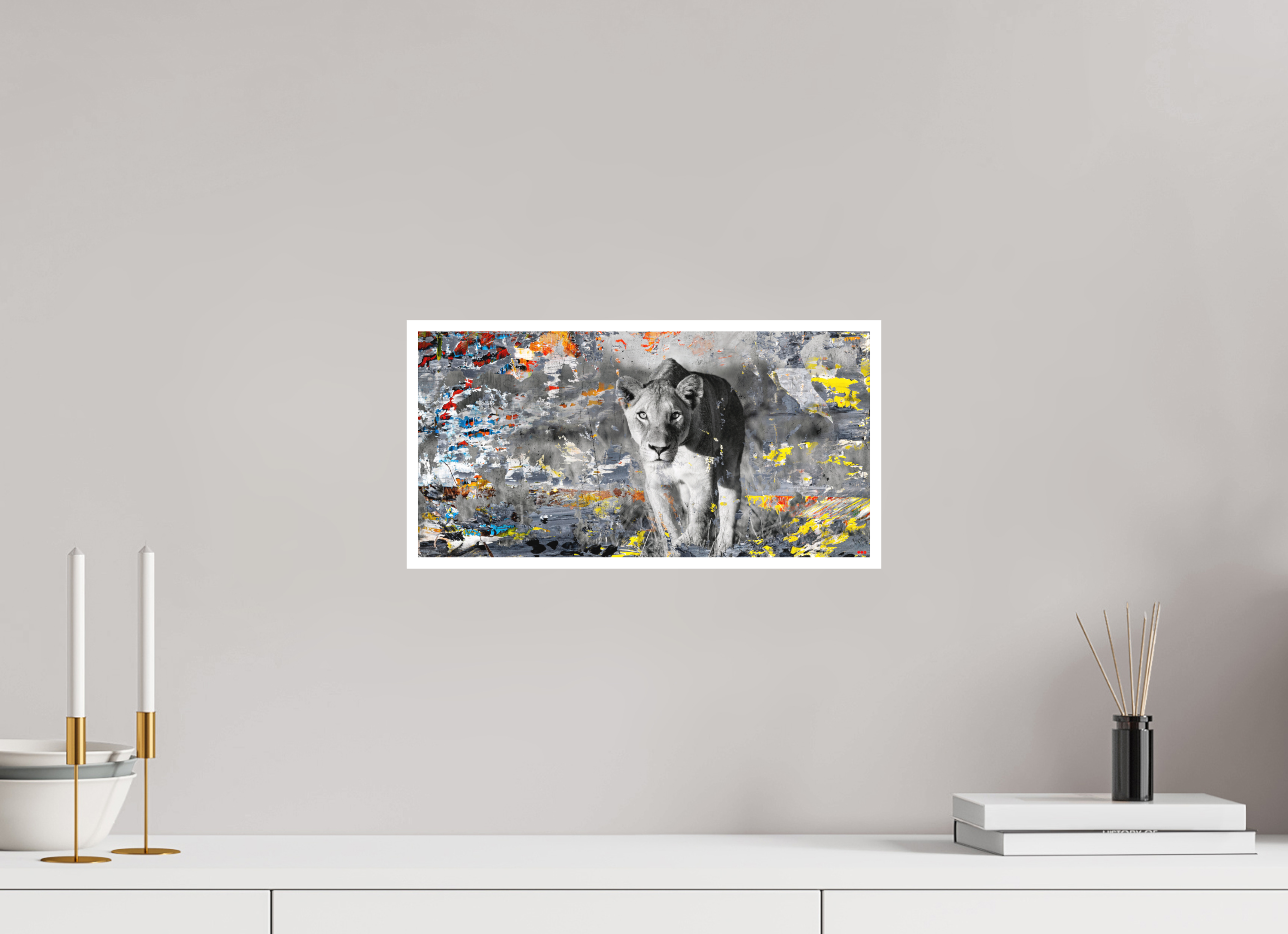 40 x 20 cm, Fine Art Print Hahnemühle William Turner RED³ WC Lamaya V