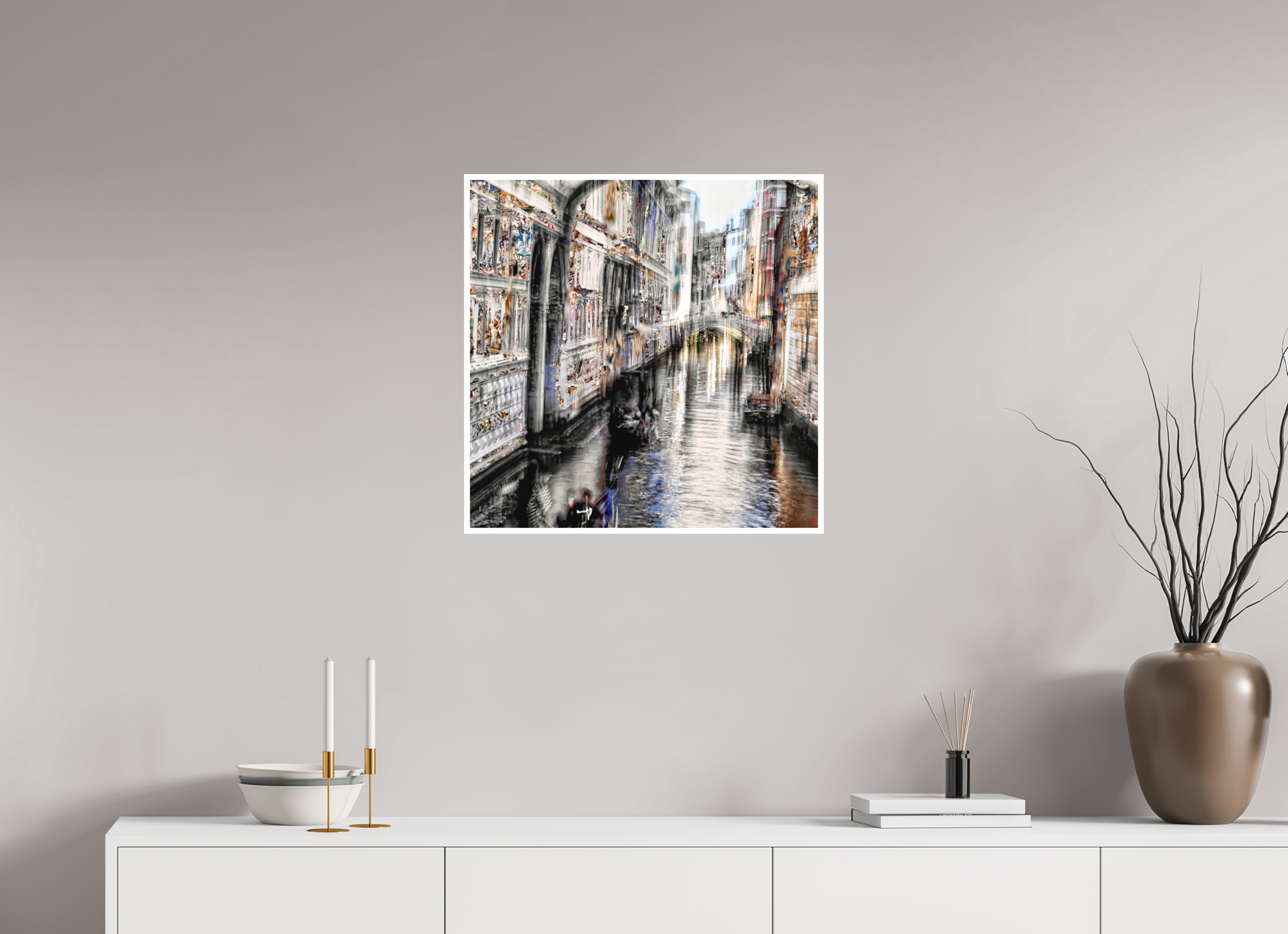 60 x 60 cm, Fine Art Print Hahnemühle William Turner RED³ HP Amari II