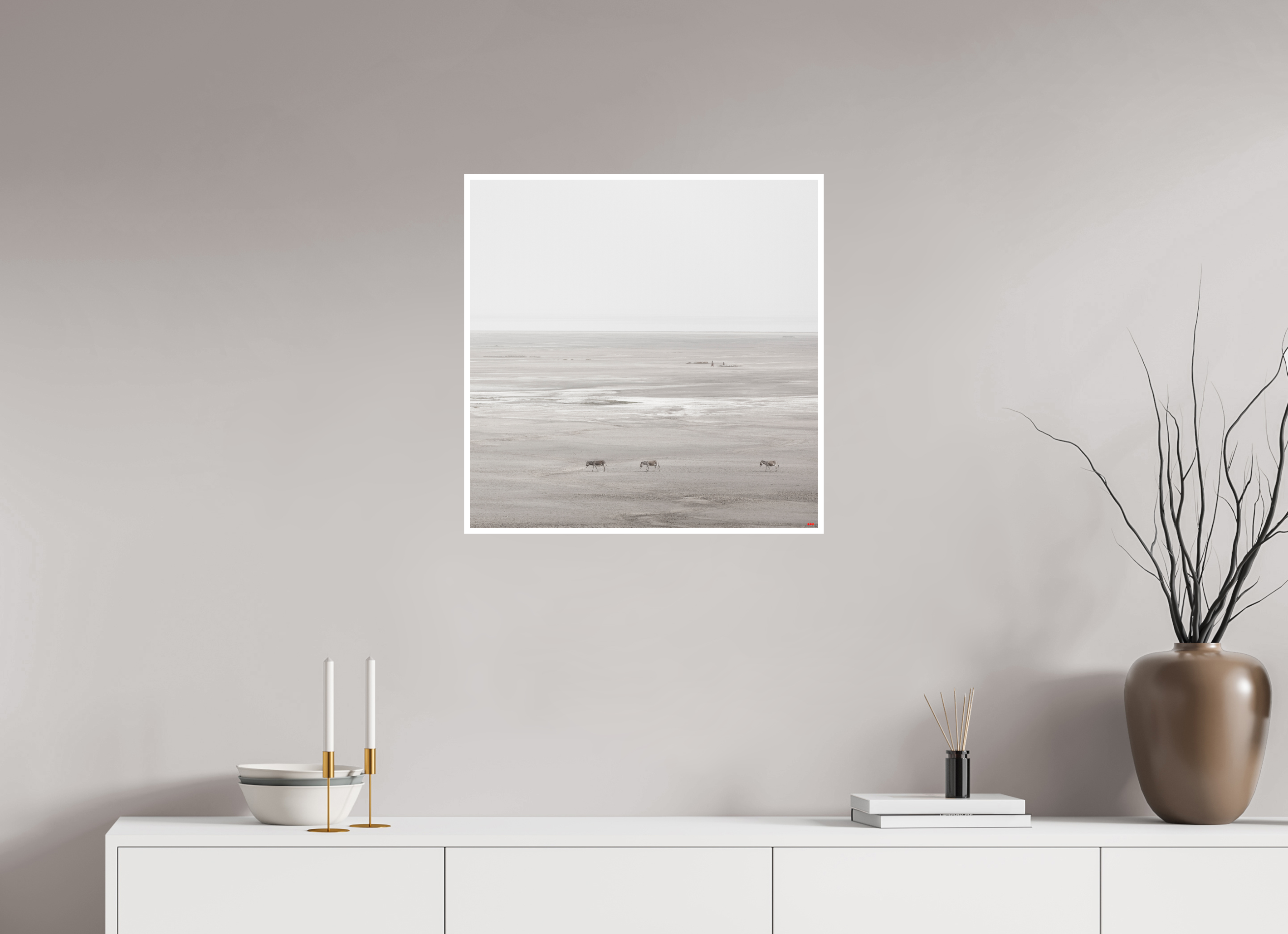 60 x 60 cm, Fine Art Print Hahnemühle William Turner RED³ PH Danai II