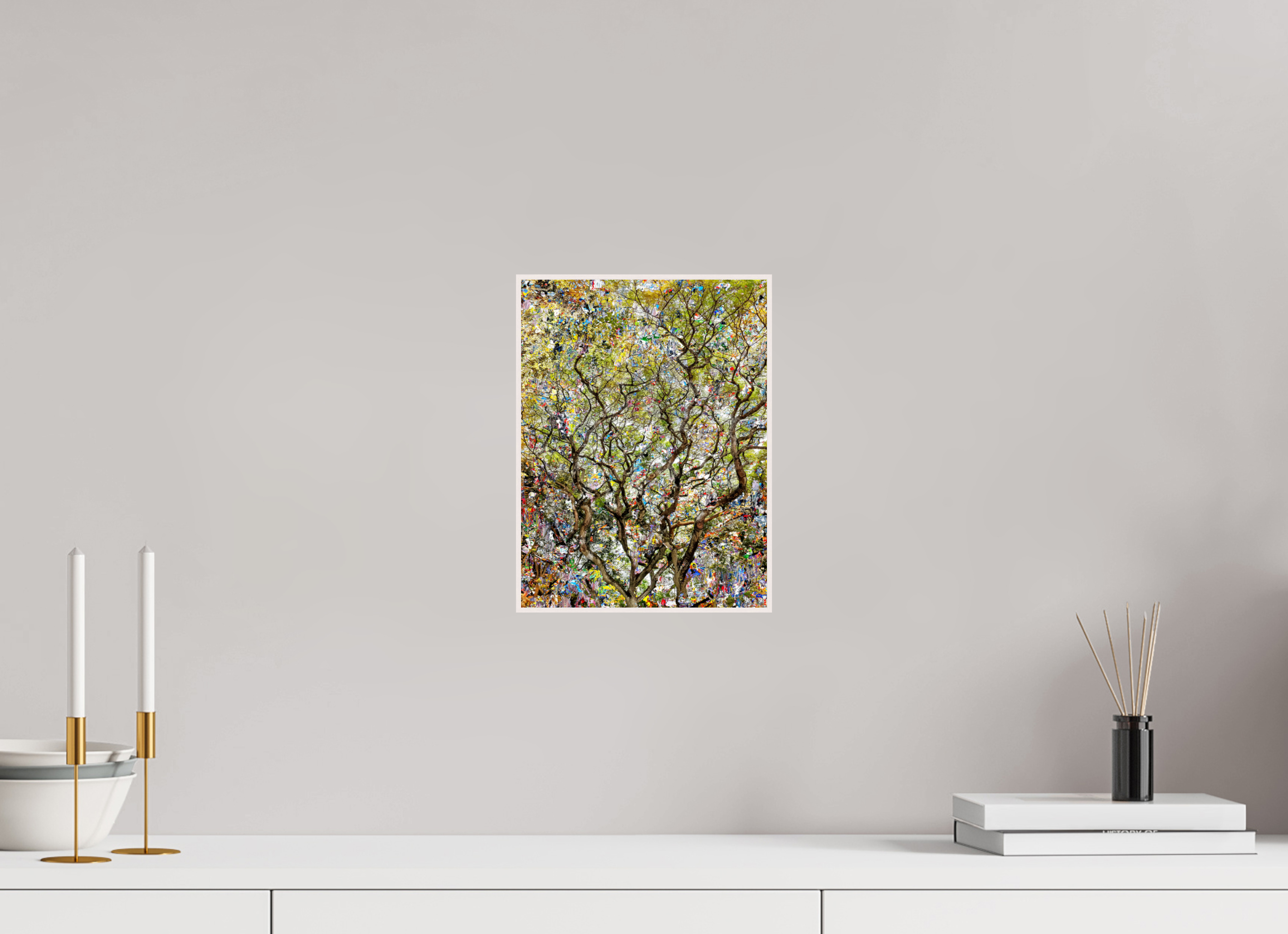 21 x 28 cm, Foto in ArtBox aus Massivholz Ahorn weiß RED³ HP Shakini III