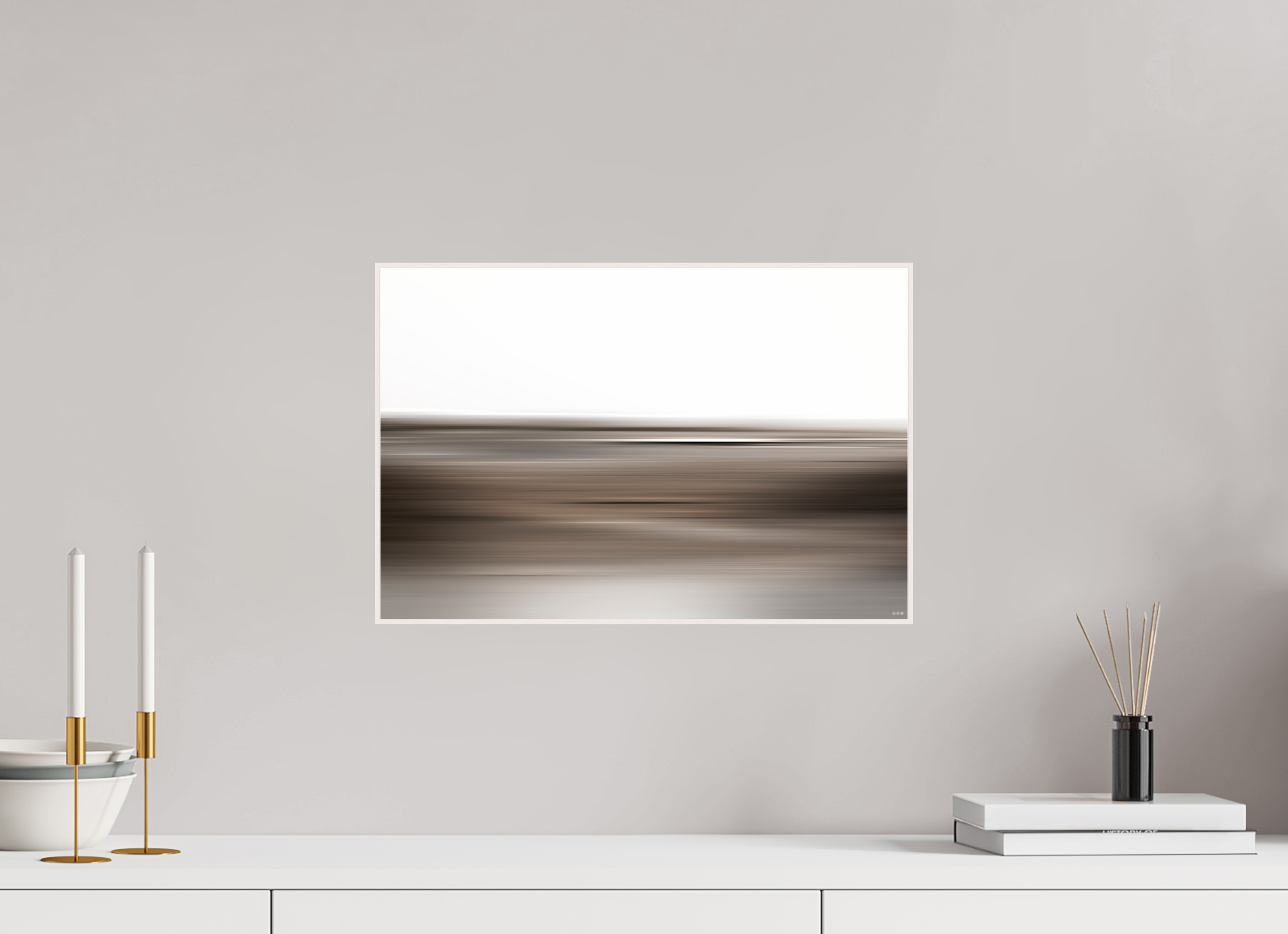 45 x 30 cm, Foto in ArtBox aus Massivholz Ahorn weiß RED³ PH Adisa I