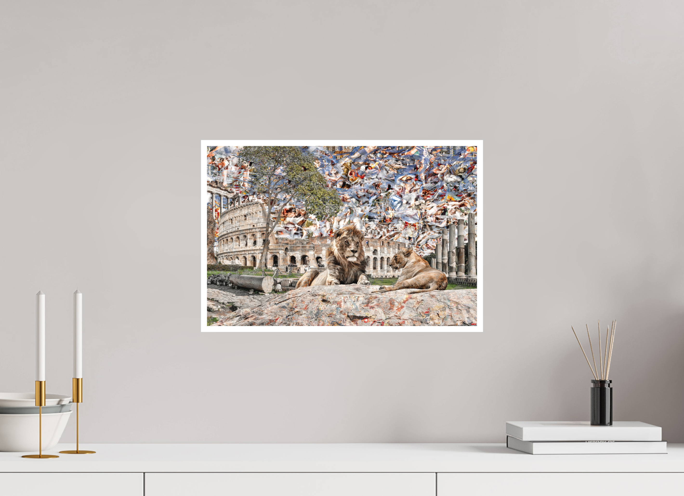 45 x 30 cm, Fine Art Print Hahnemühle William Turner RED³ WC Adjesa I