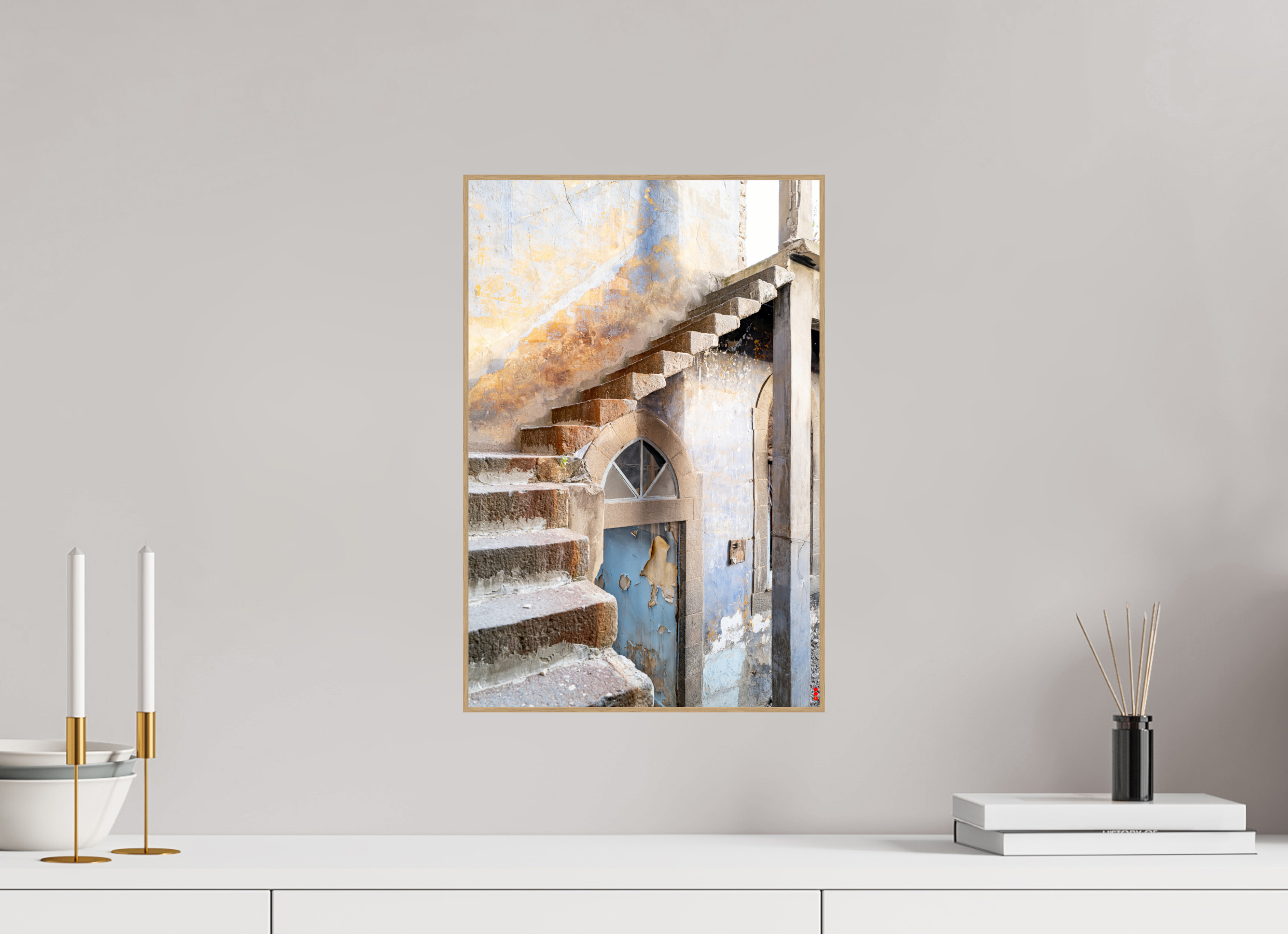 30 x 45 cm, Foto in ArtBox aus Massivholz Eiche natur RED³ PH Siddhartha III