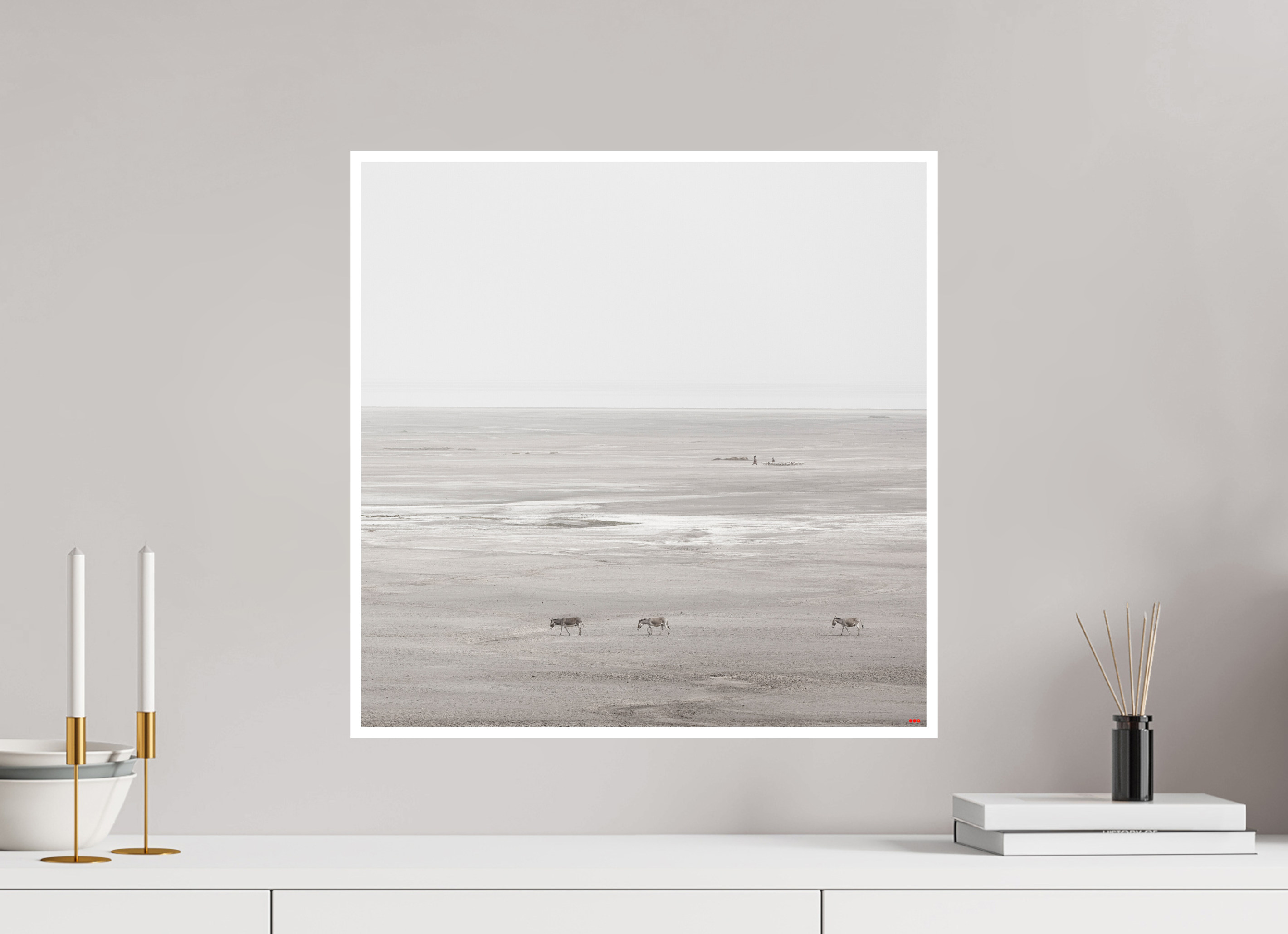 50 x 50 cm, Fine Art Print Hahnemühle William Turner RED³ PH Danai II