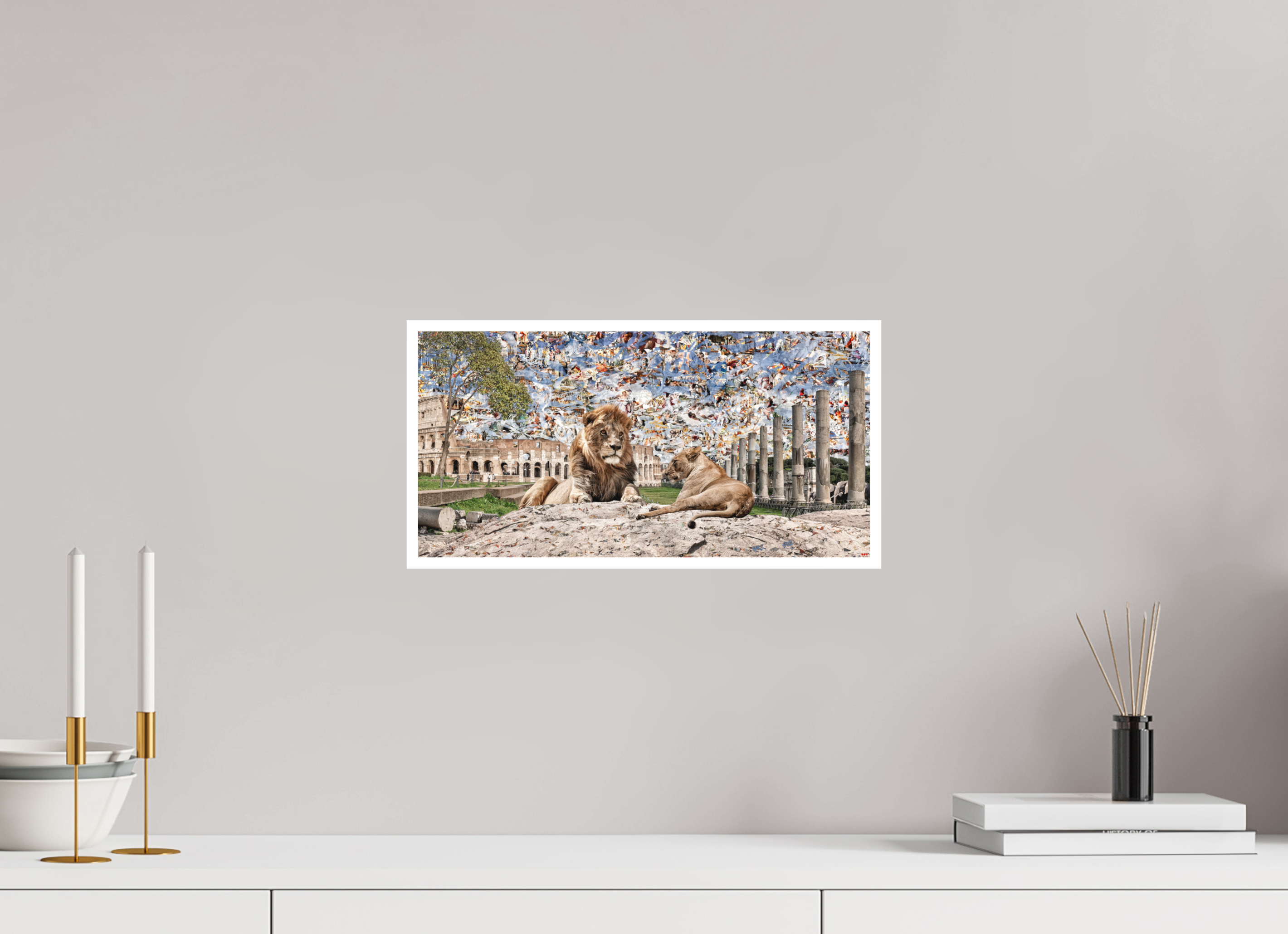 40 x 20 cm, Fine Art Print Hahnemühle William Turner RED³ WC Adjesa V