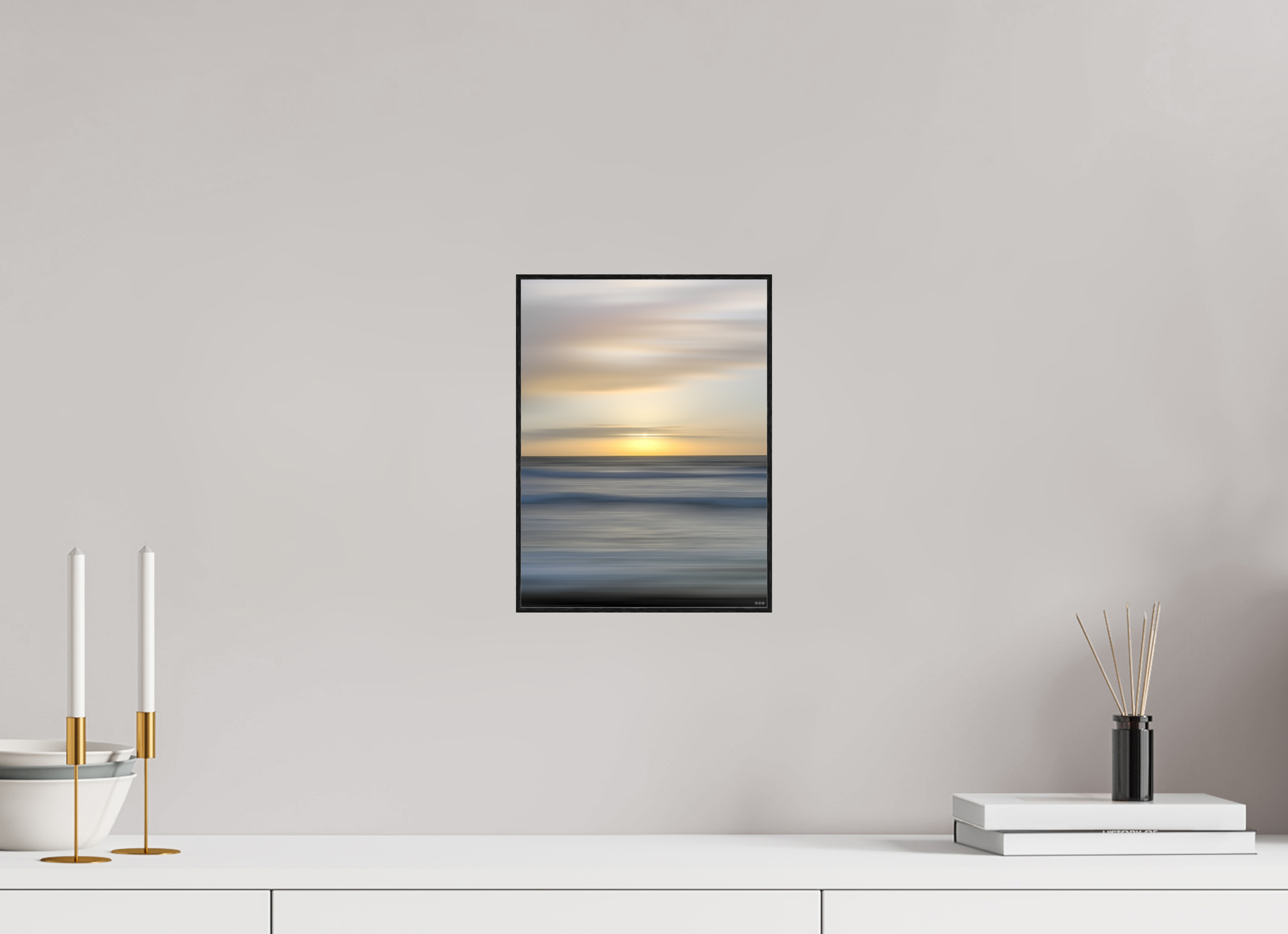 21 x 28 cm, Foto in ArtBox aus Massivholz Eiche schwarz RED³ PH Salome III