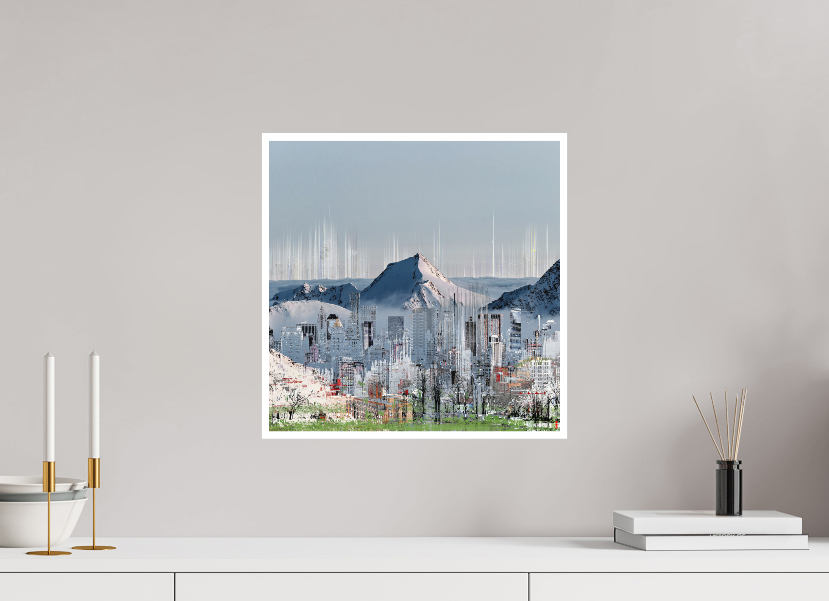 40 x 40 cm, Fine Art Print Hahnemühle William Turner RED³ HP Mafuane II