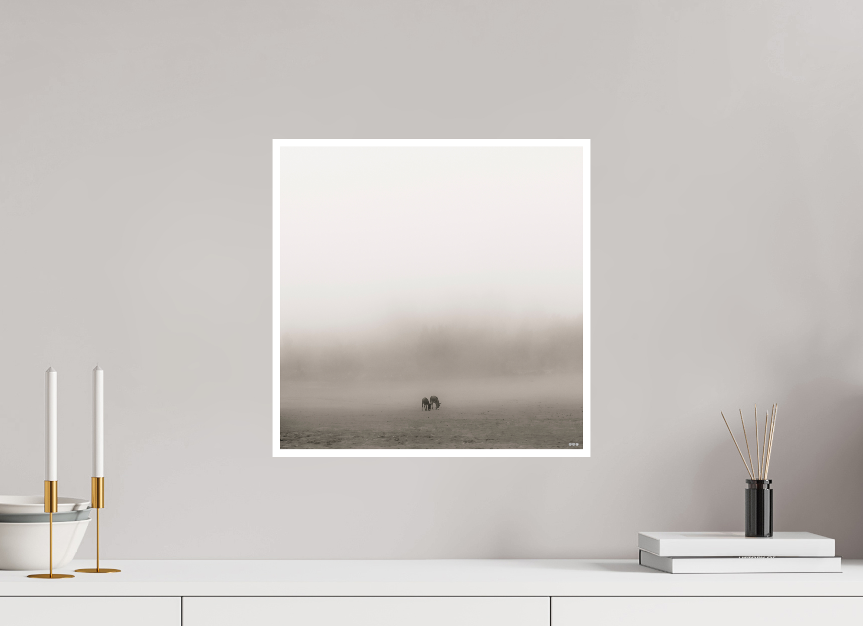 40 x 40 cm, Fine Art Print Hahnemühle William Turner RED³ PH Mamello II