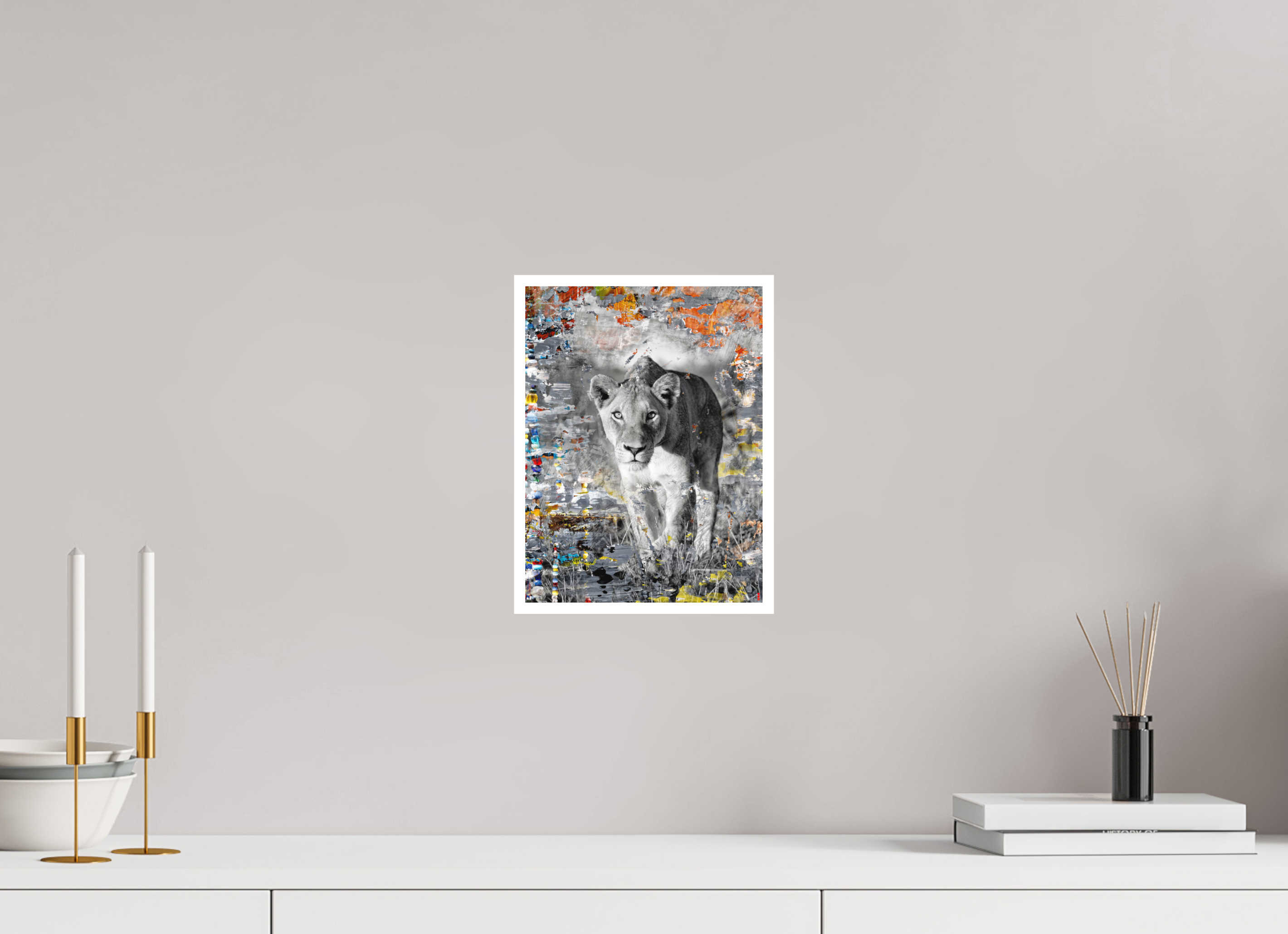 21 x 28 cm, Fine Art Print Hahnemühle William Turner RED³ WC Lamaya III