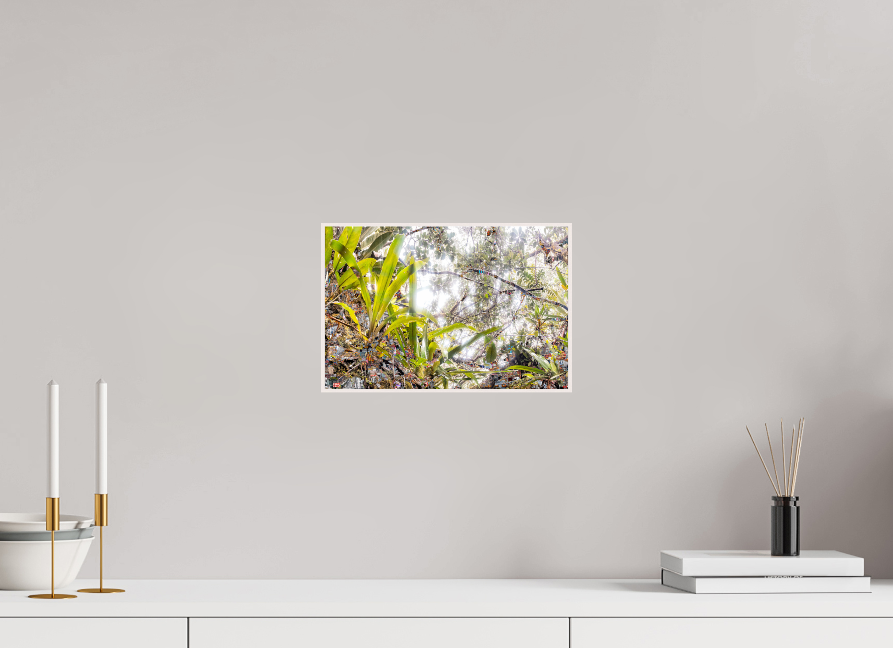 30 x 20 cm, Foto in ArtBox aus Massivholz Ahorn weiß RED³ HP Amara I