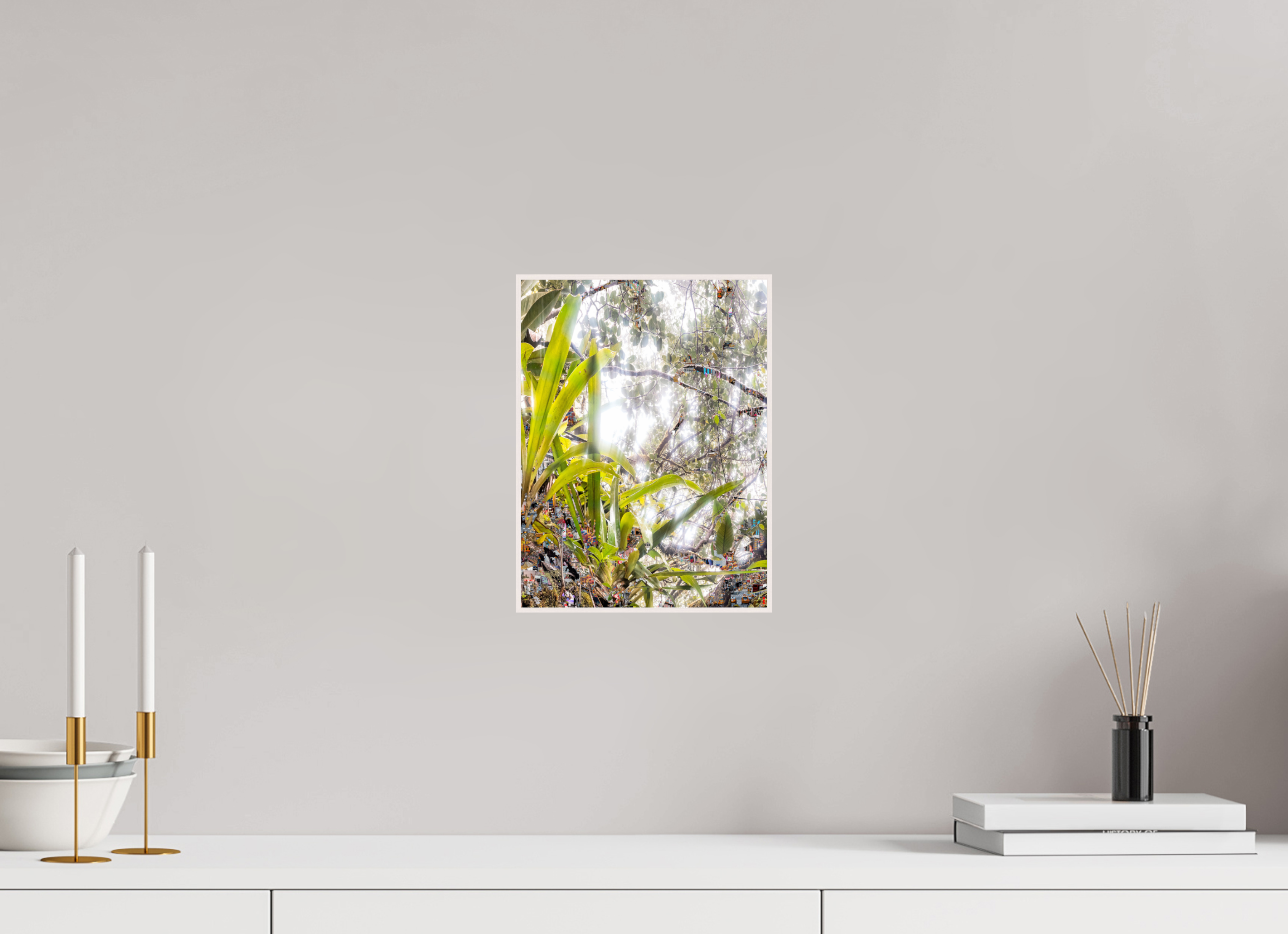 21 x 28 cm, Foto in ArtBox aus Massivholz Ahorn weiß RED³ HP Amara III