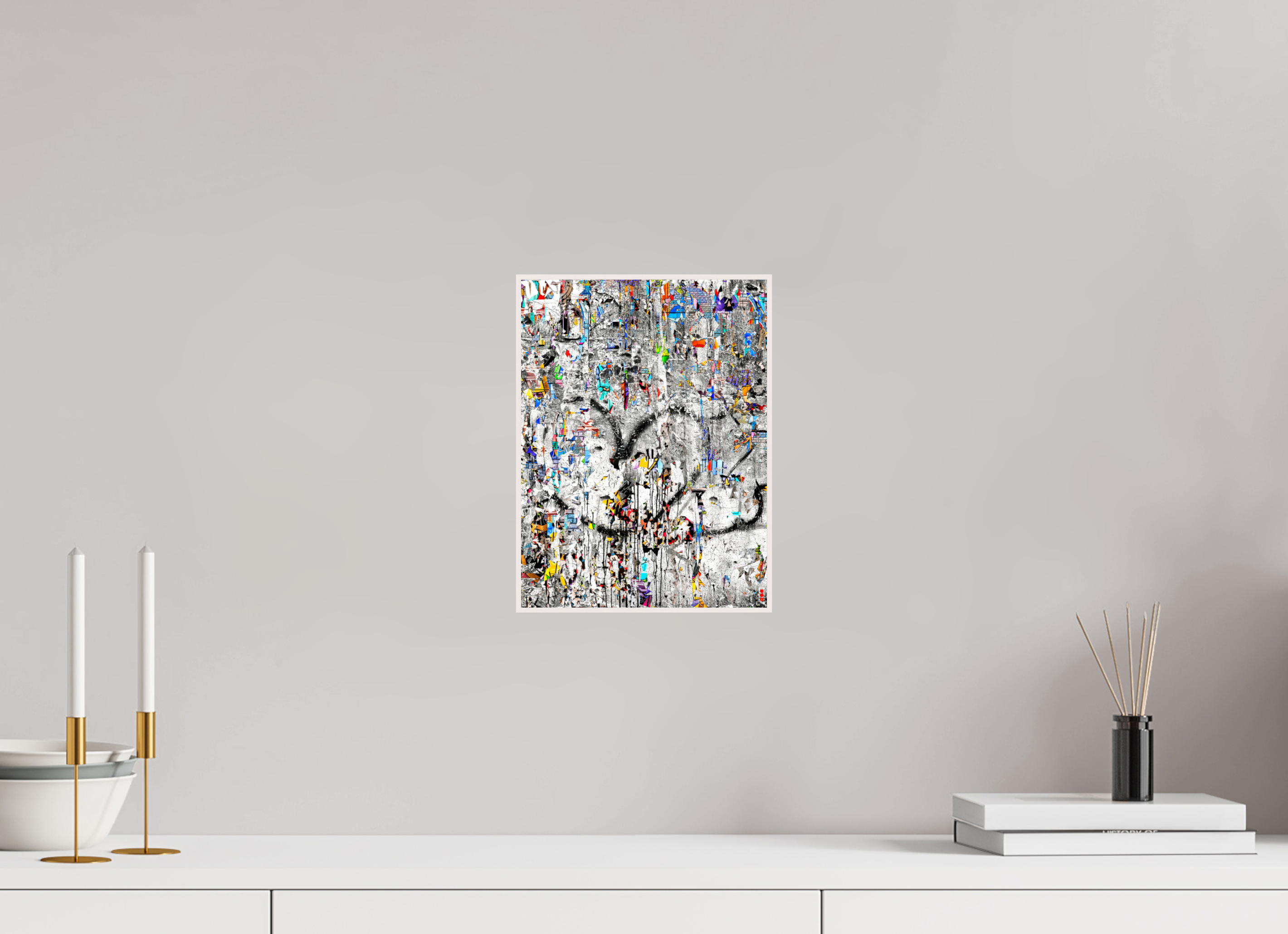 21 x 28 cm, Foto in ArtBox aus Massivholz Ahorn weiß RED³ SCSI Mu&