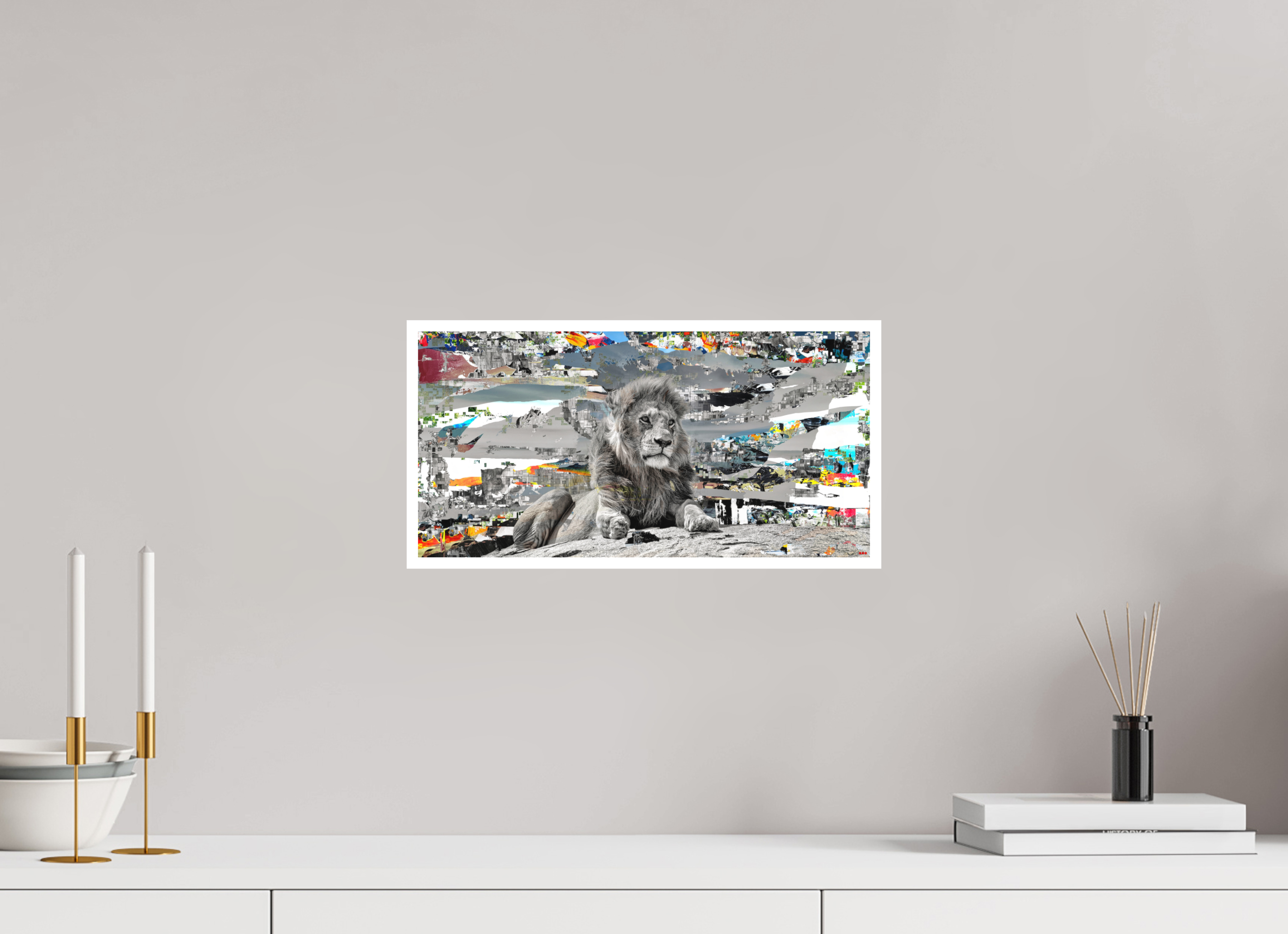 40 x 20 cm, Fine Art Print Hahnemühle William Turner RED³ WC Jabari V