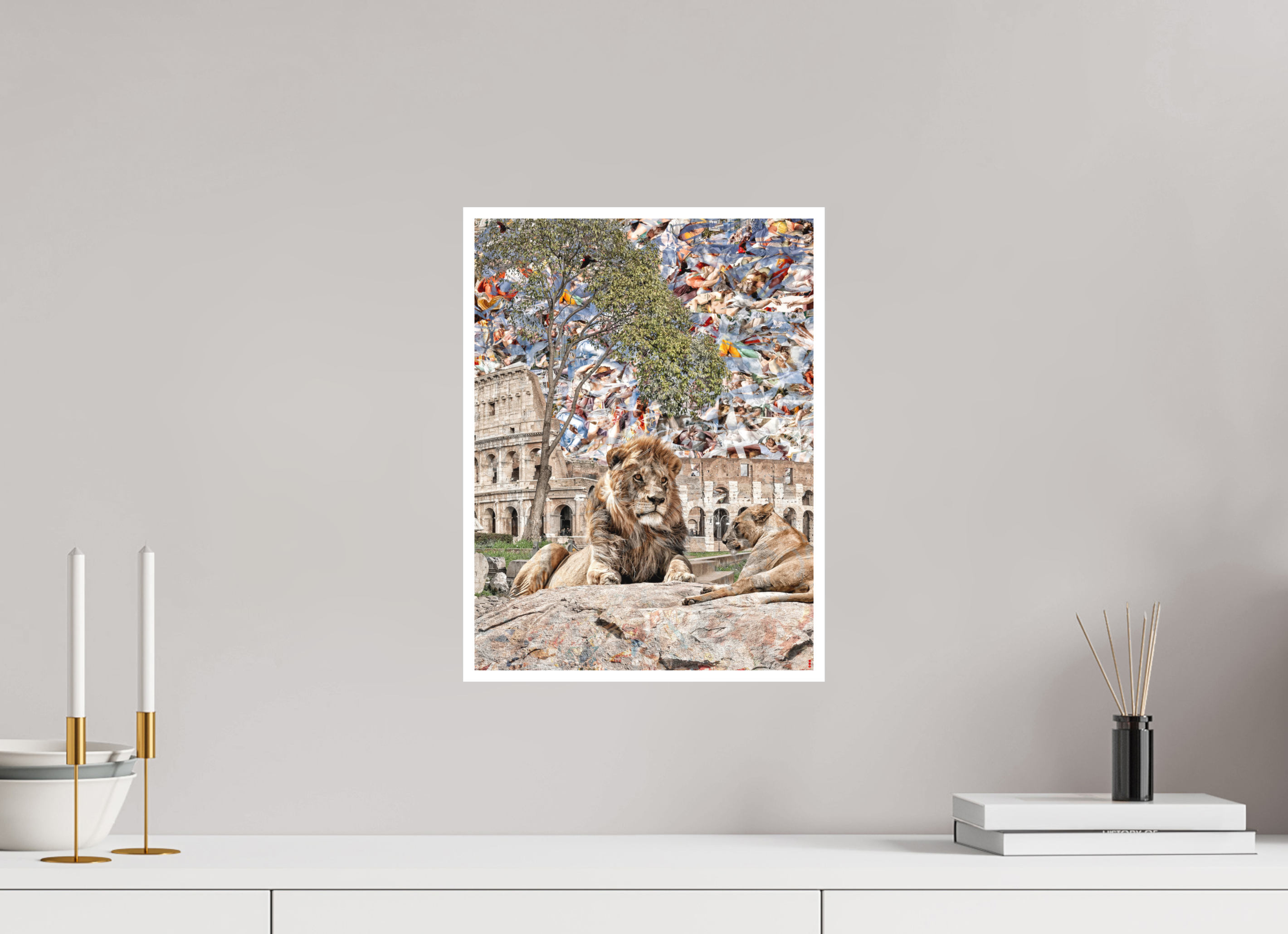 30 x 40 cm, Fine Art Print Hahnemühle William Turner RED³ WC Adjesa III