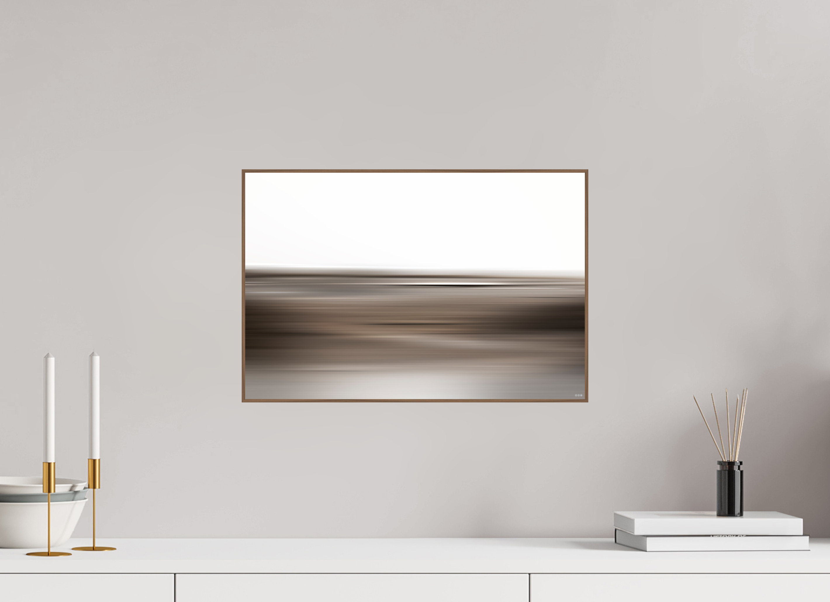 45 x 30 cm, Foto in ArtBox aus Massivholz Nussbaum RED³ PH Adisa I