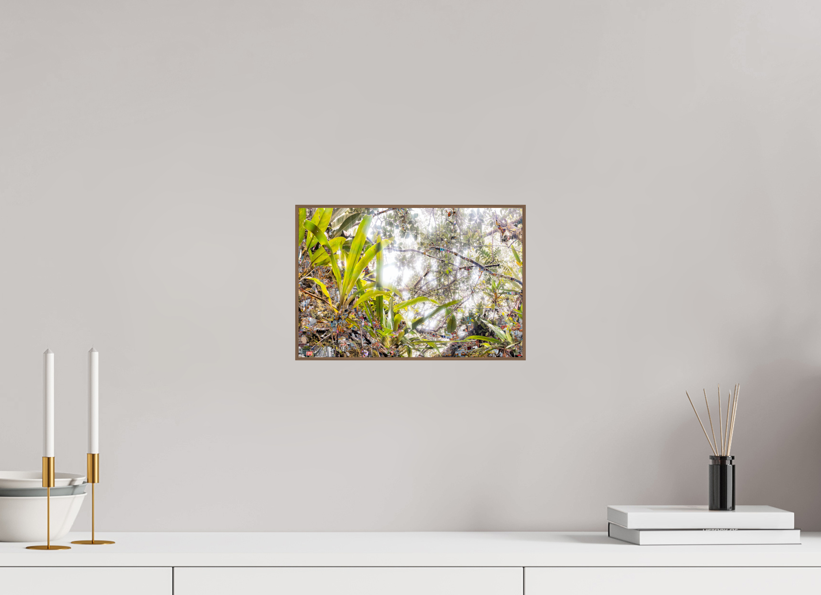 30 x 20 cm, Foto in ArtBox aus Massivholz Nussbaum RED³ HP Amara I