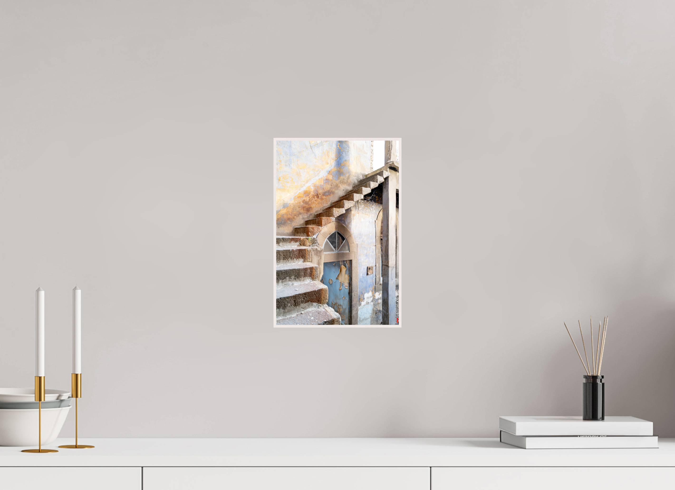 20 x 30 cm, Foto in ArtBox aus Massivholz Ahorn weiß RED³ PH Siddhartha III