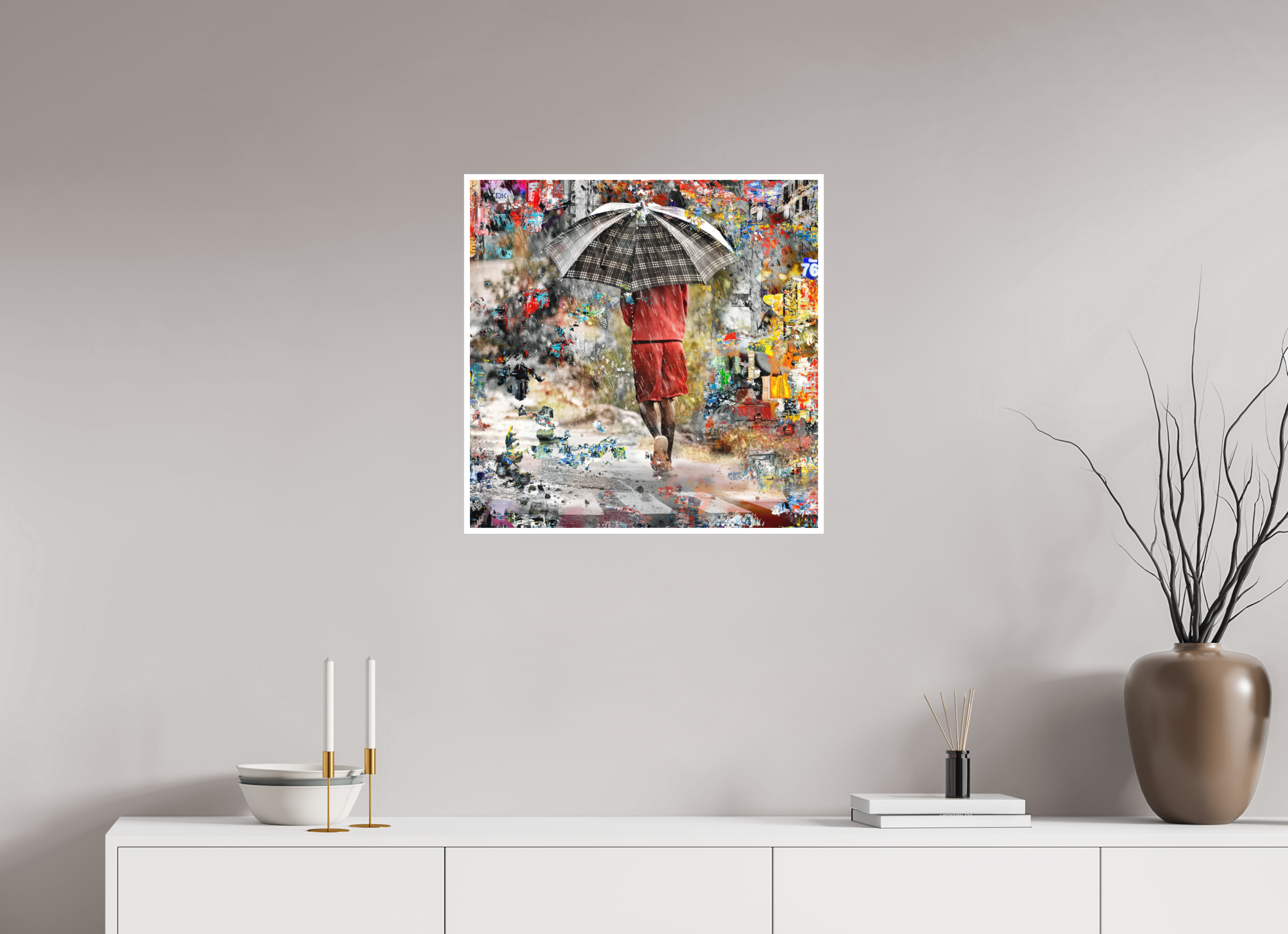 60 x 60 cm, Fine Art Print Hahnemühle William Turner RED³ HP Wash II