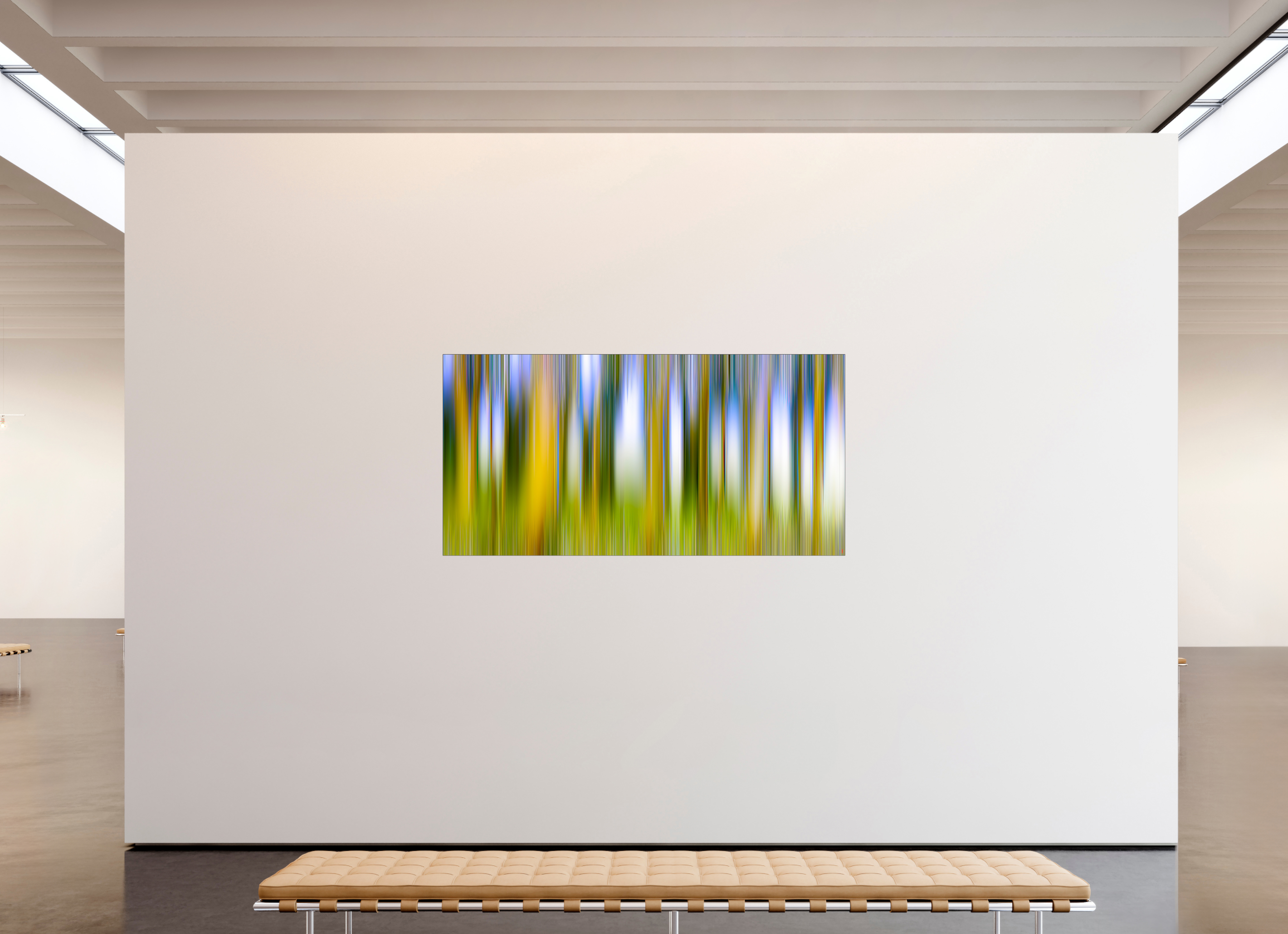 200 x 100 cm, Slimline Einfassung schwarz unter 2mm Acrylglas FA PH Ayashe V