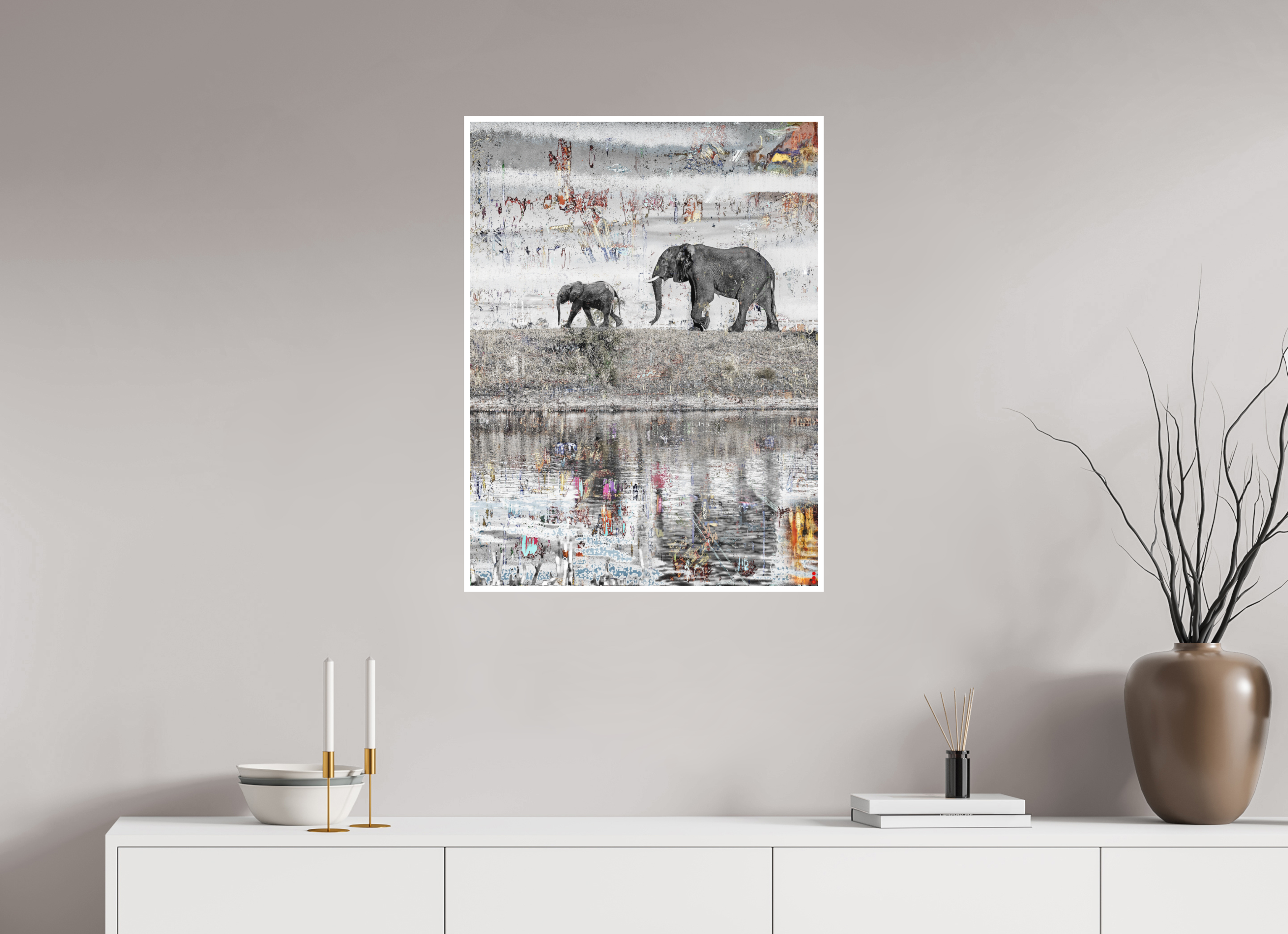 60 x 80 cm, Fine Art Print Hahnemühle William Turner RED³ WC Akuji III