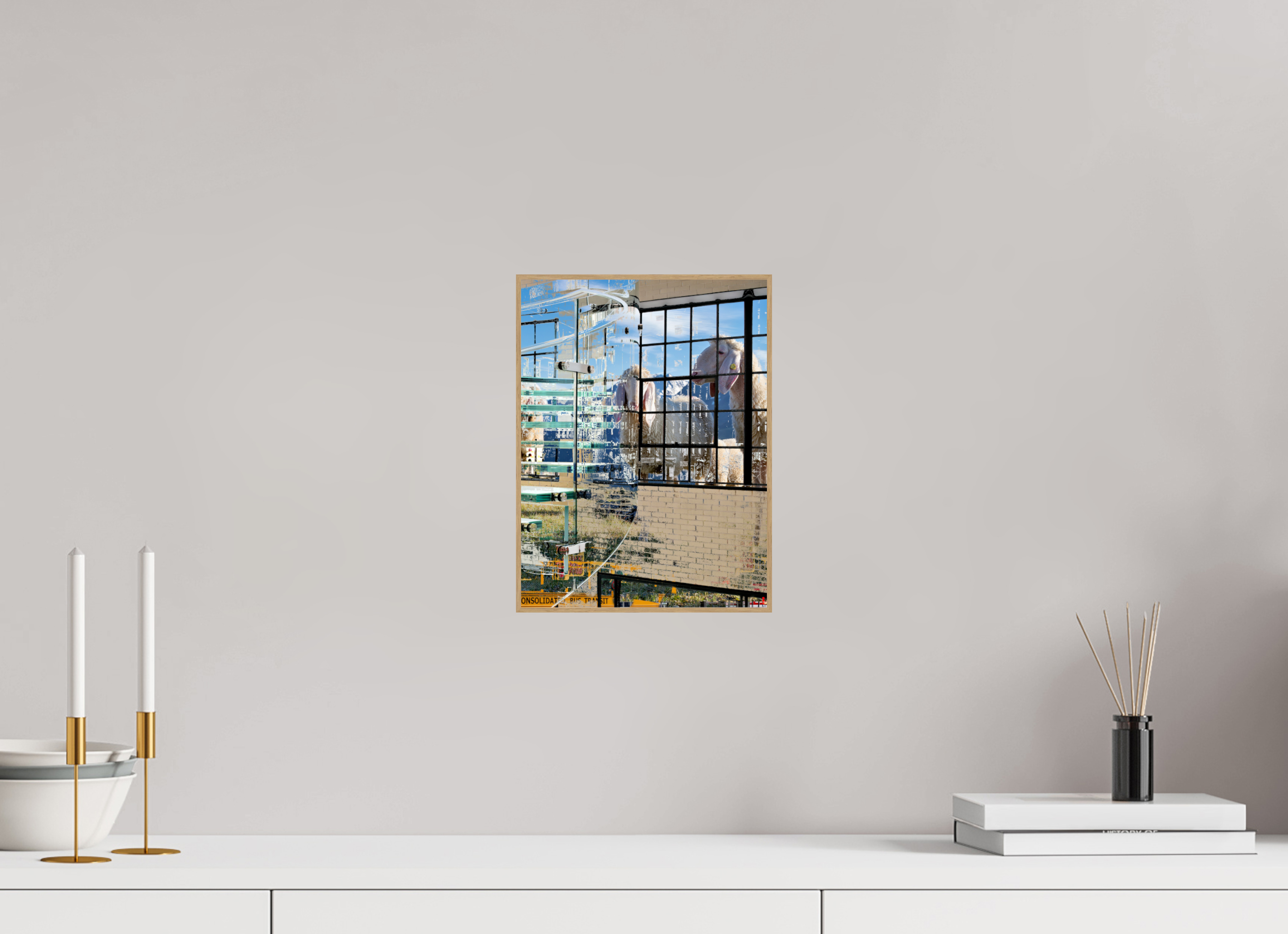 21 x 28 cm, Foto in ArtBox aus Massivholz Eiche natur RED³ HP Malia III