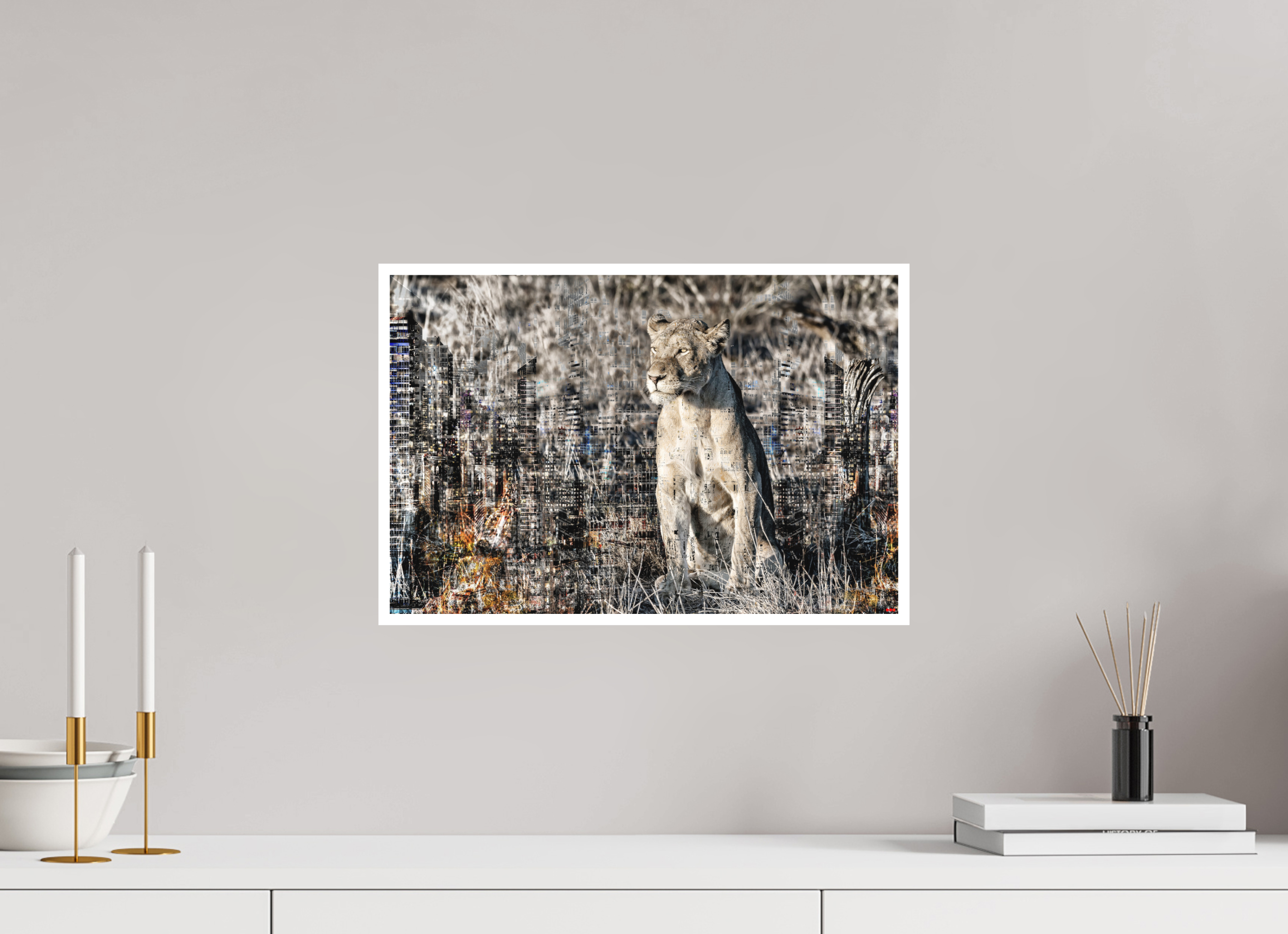 45 x 30 cm, Fine Art Print Hahnemühle William Turner RED³ WC Adwoa I