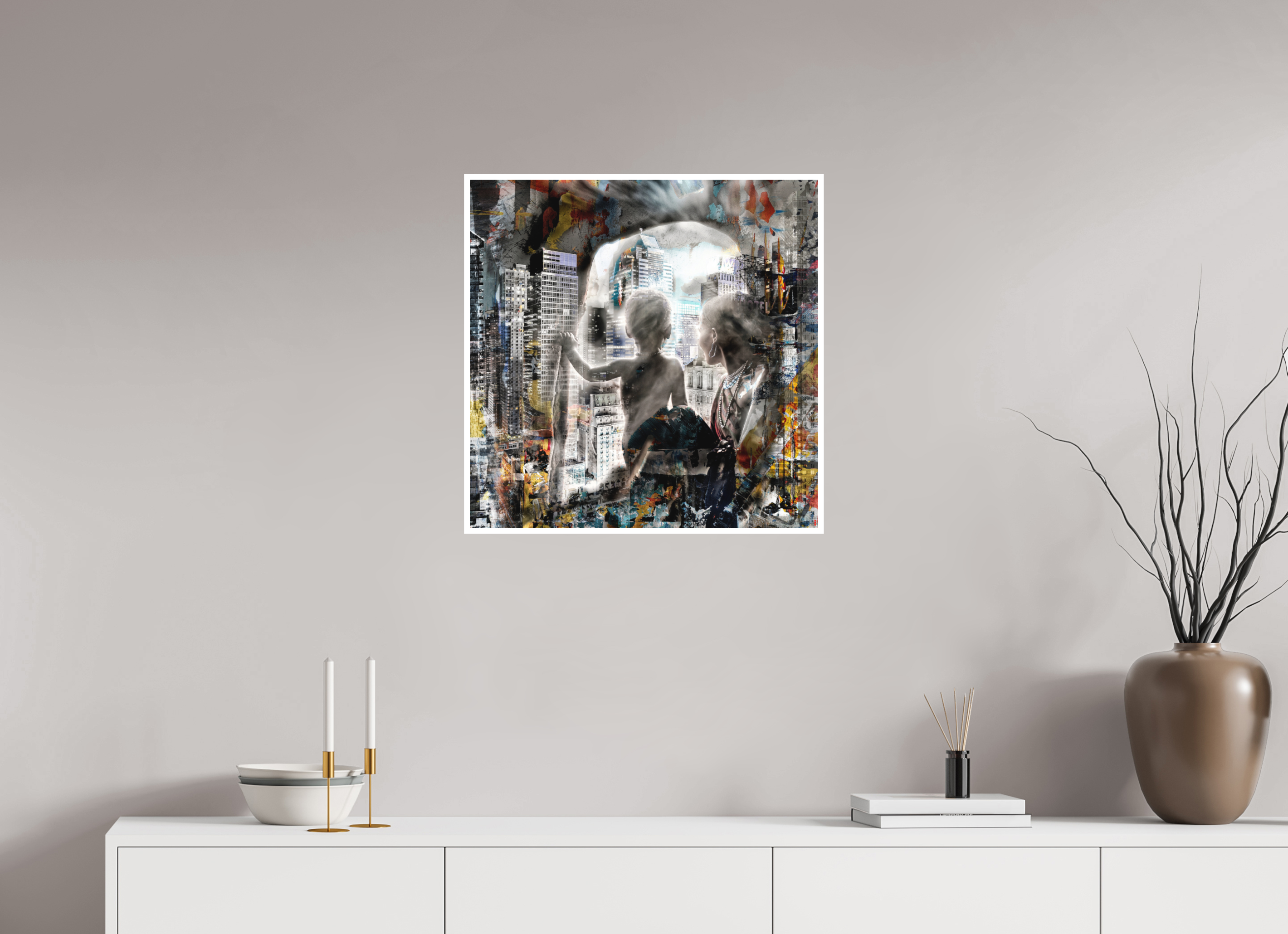 60 x 60 cm, Fine Art Print Hahnemühle William Turner RED³ HP Sukama II