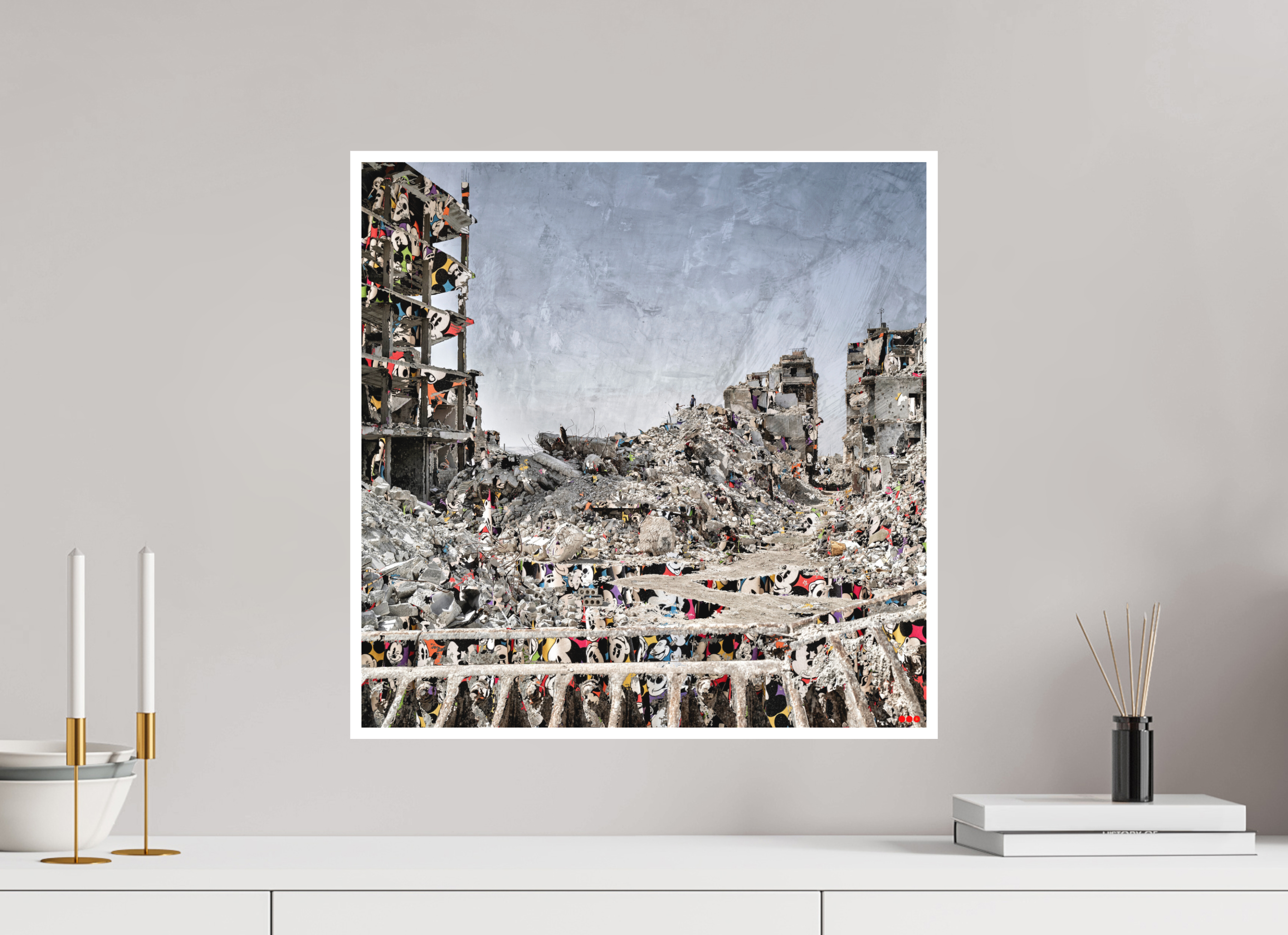 50 x 50 cm, Fine Art Print Hahnemühle William Turner RED³ SCSI Majid II